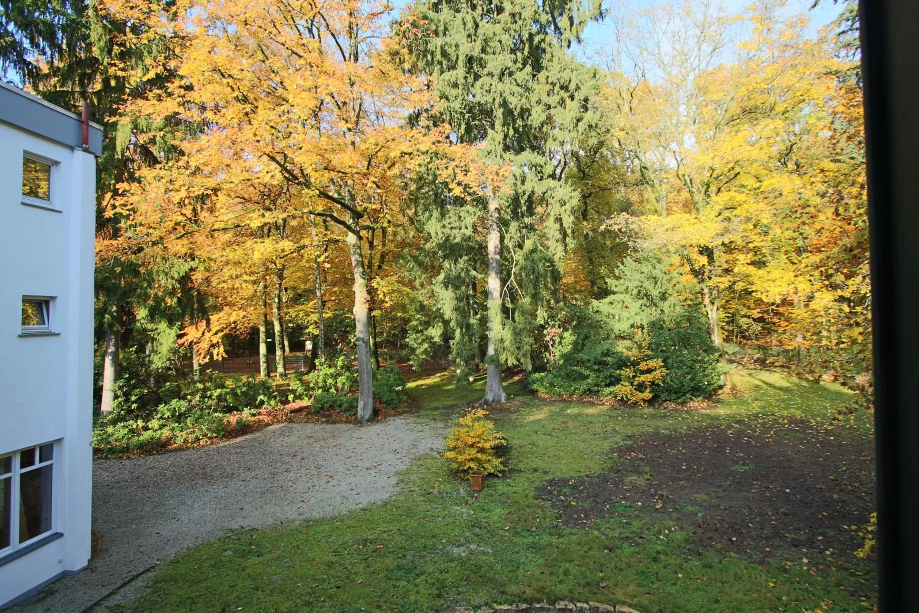 Garden view in Hardtwald Hotel