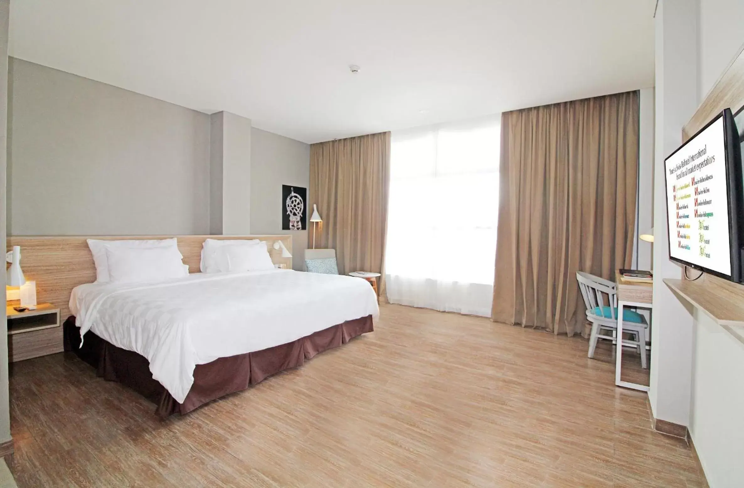 Bed in Swiss-Belhotel Manokwari