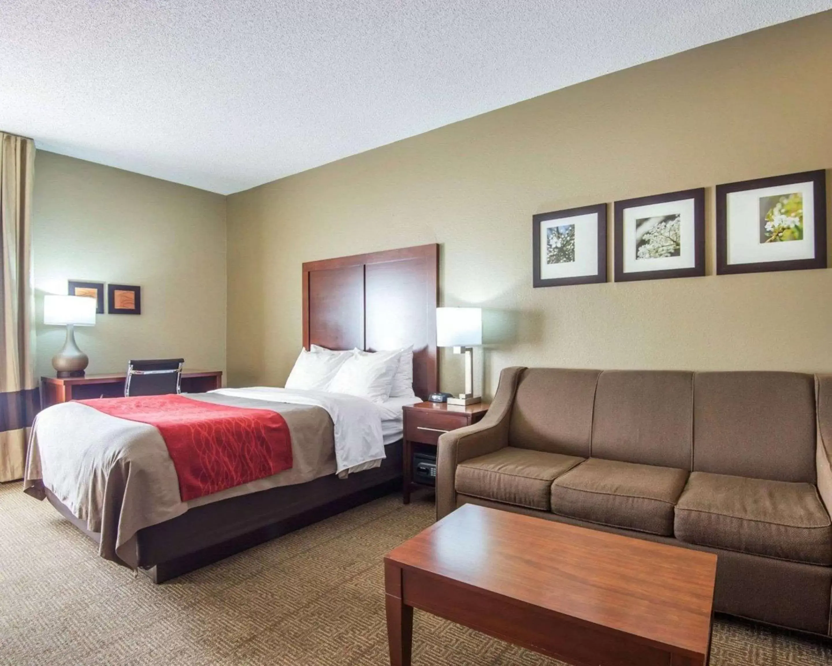 Photo of the whole room in Comfort Inn Grain Valley