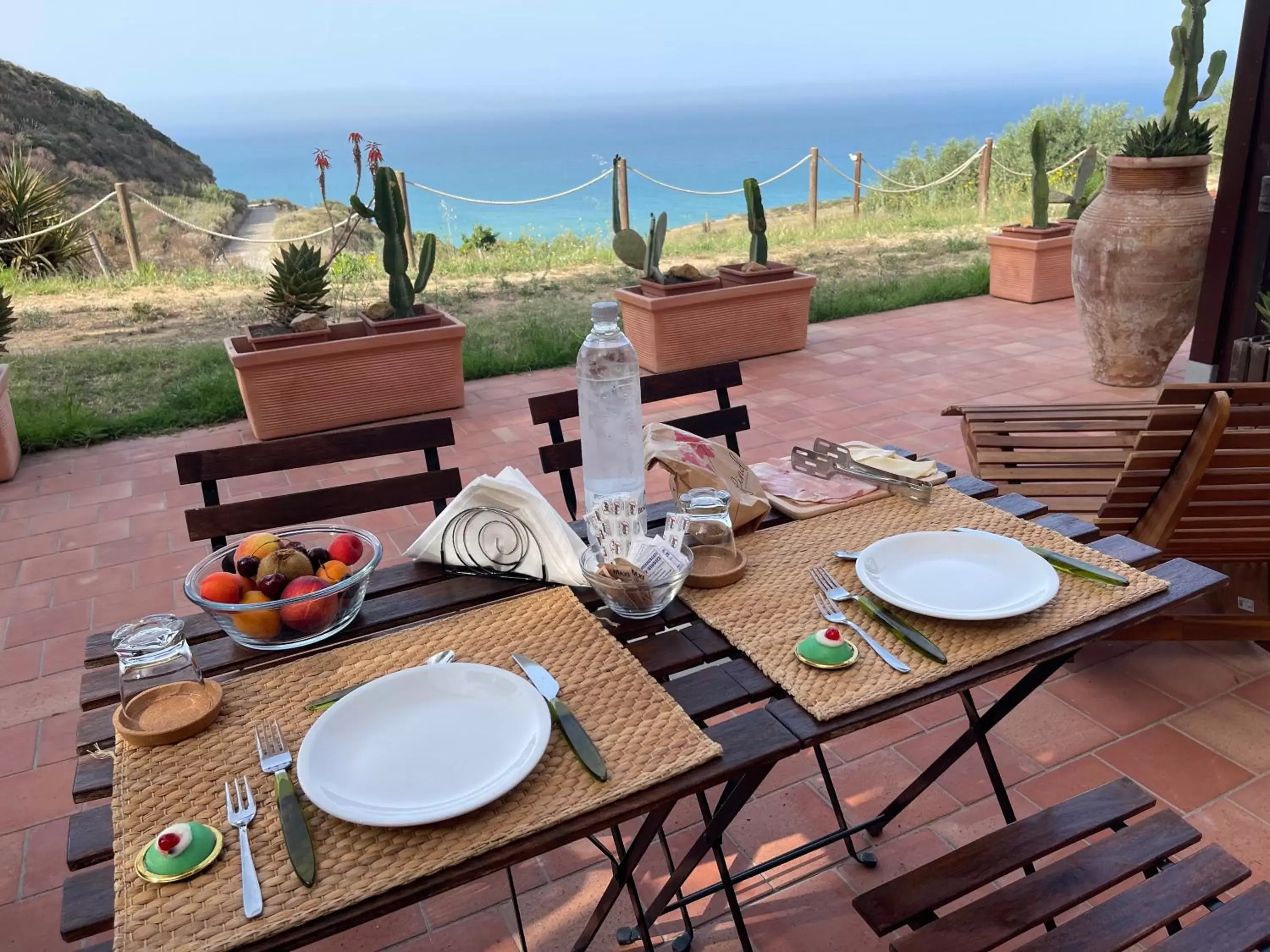 Balcony/Terrace, Restaurant/Places to Eat in B&B La Torre