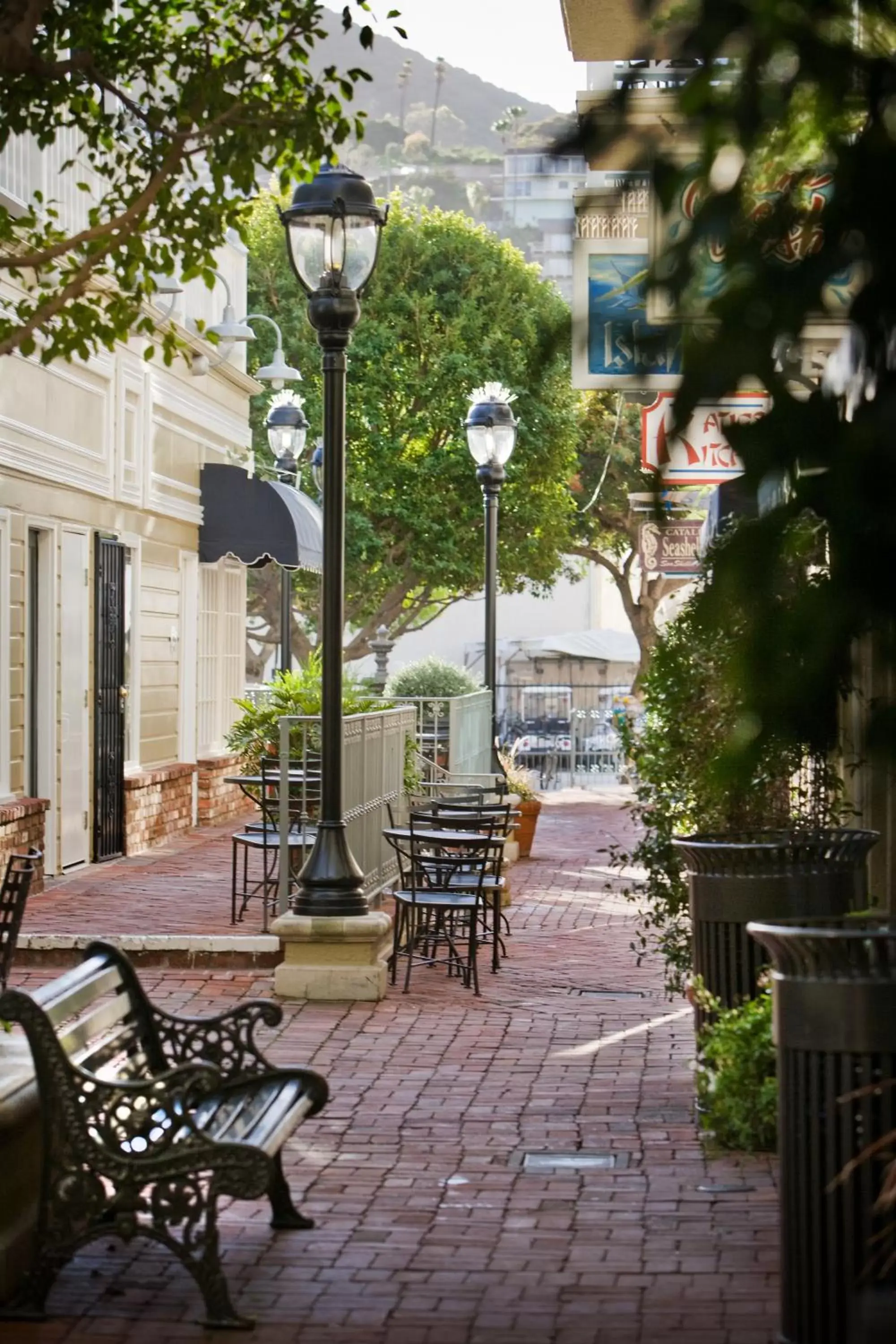 Patio in Hotel Metropole