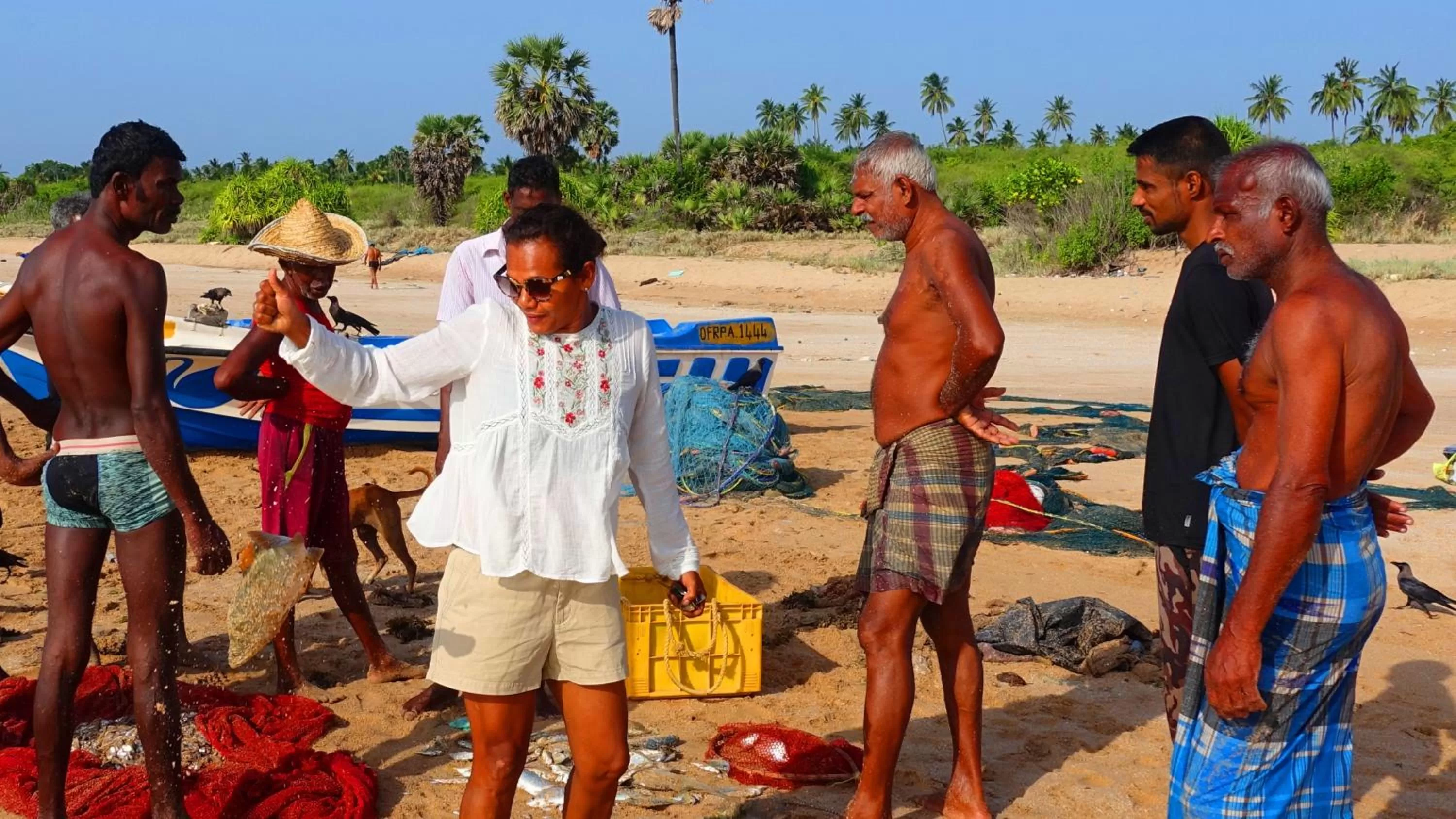 People in Regina Beach Bungalow