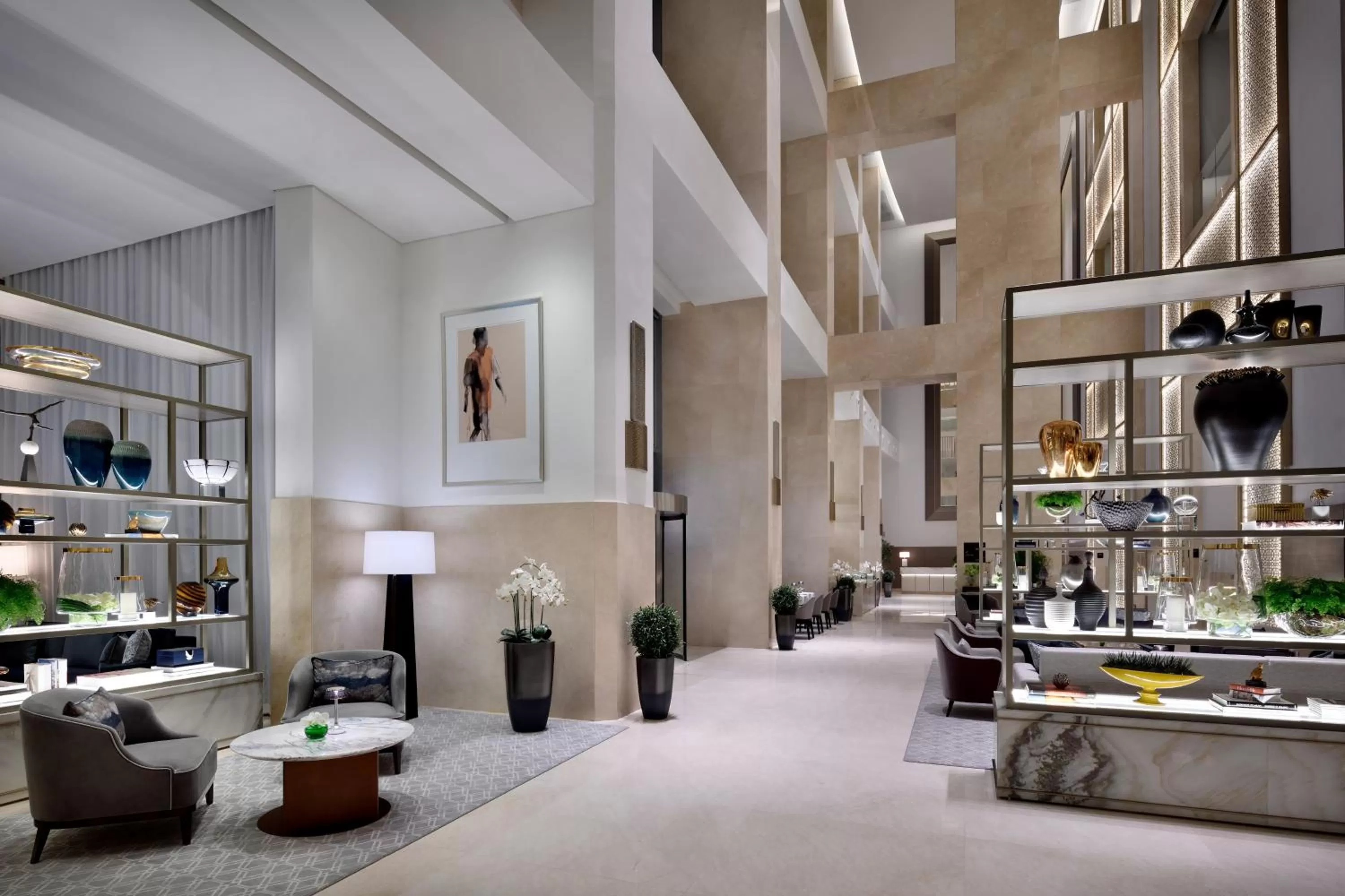 Lobby or reception in Kempinski Central Avenue Dubai