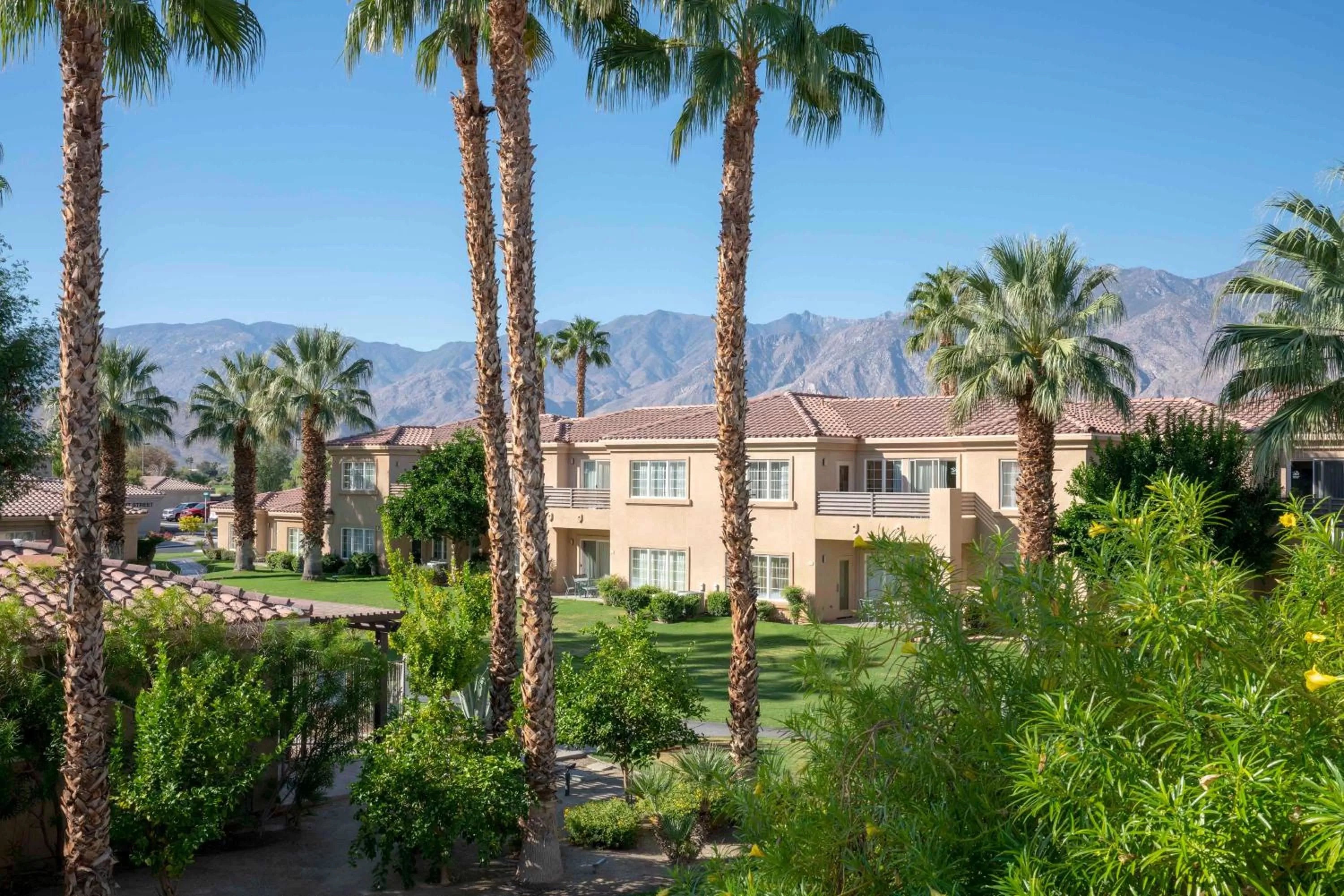 Property building in Raintree's Cimarron Golf Resort Palm Springs