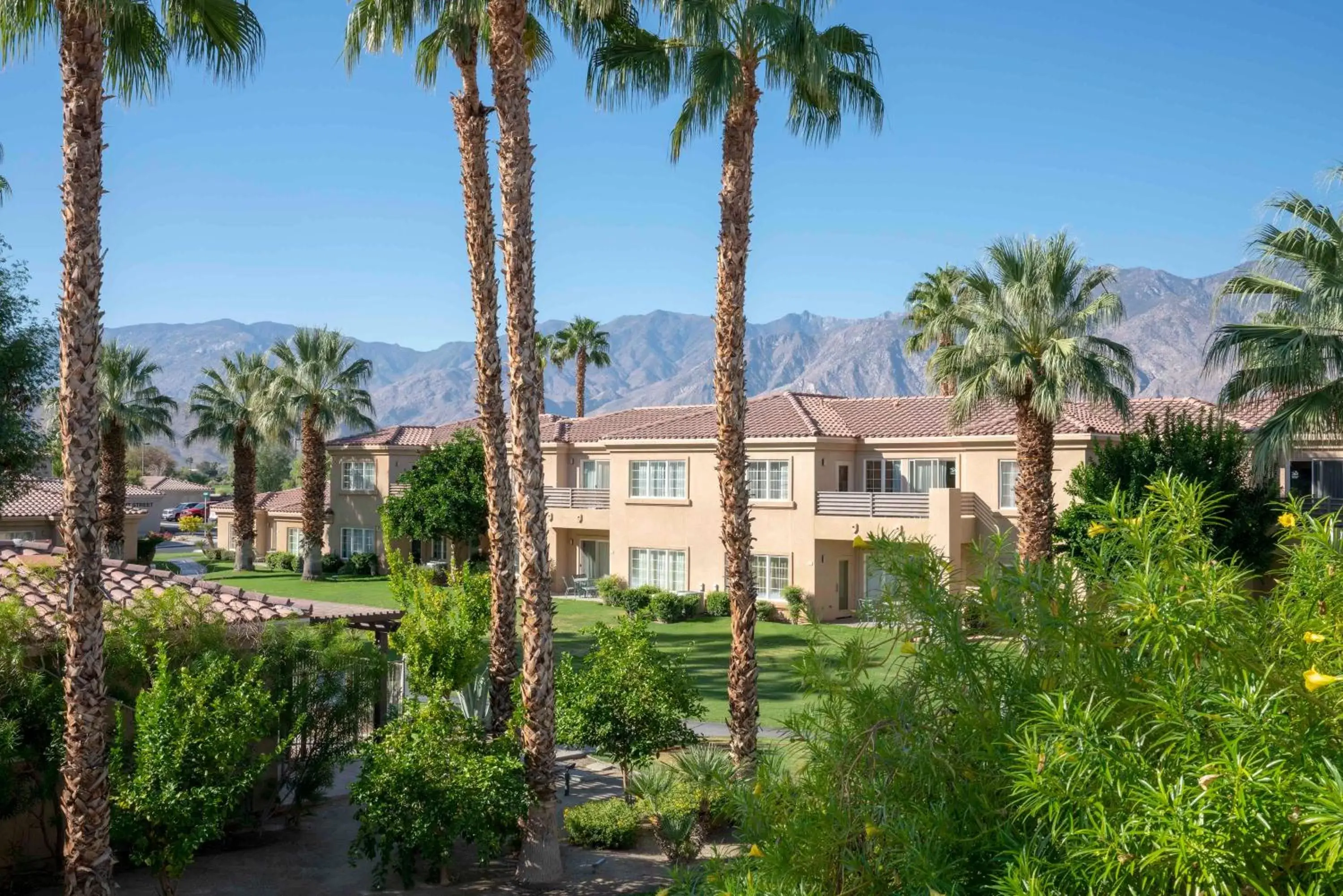 Property Building in Raintree's Cimarron Golf Resort Palm Springs