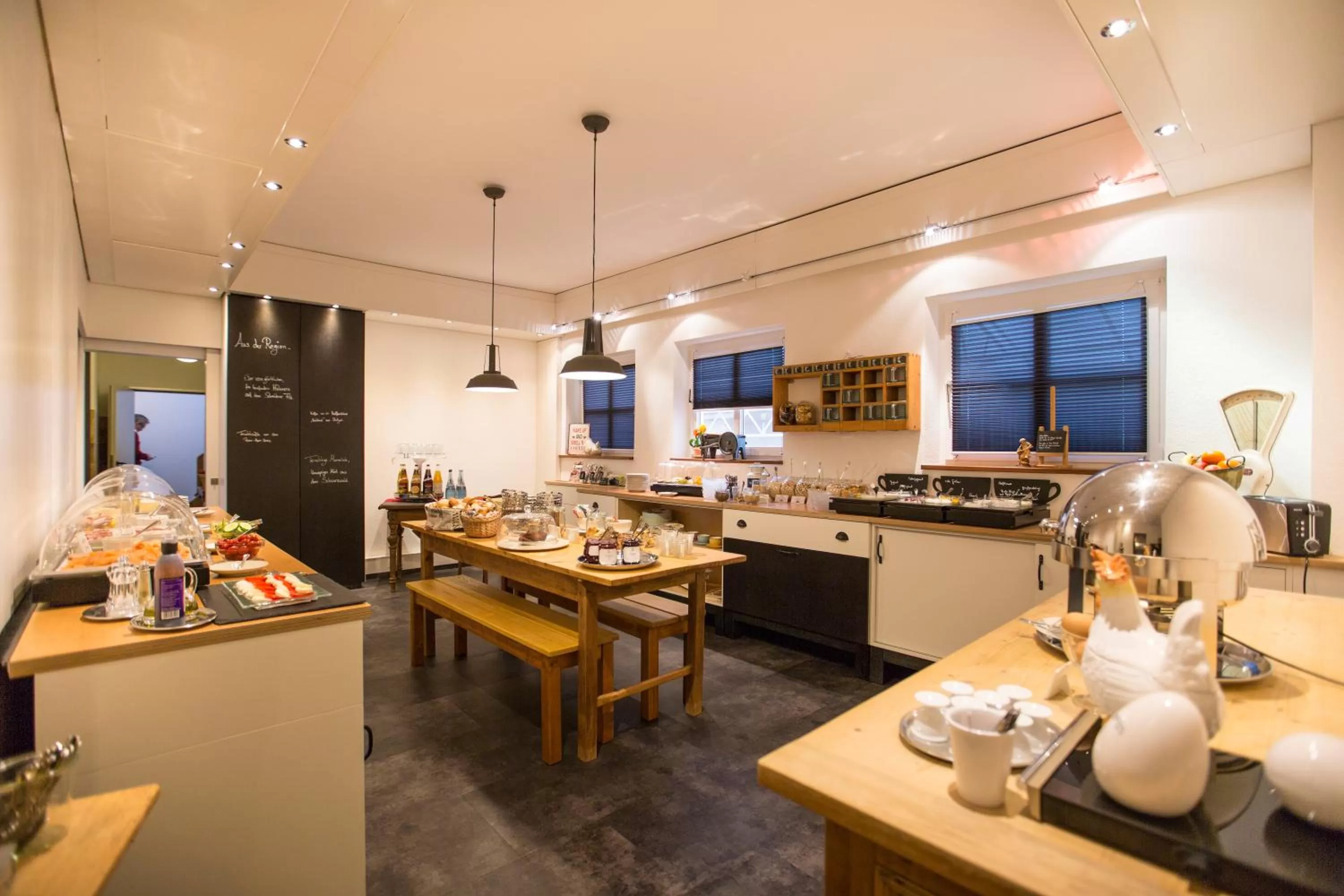 Food and drinks in Hotel Bürkle