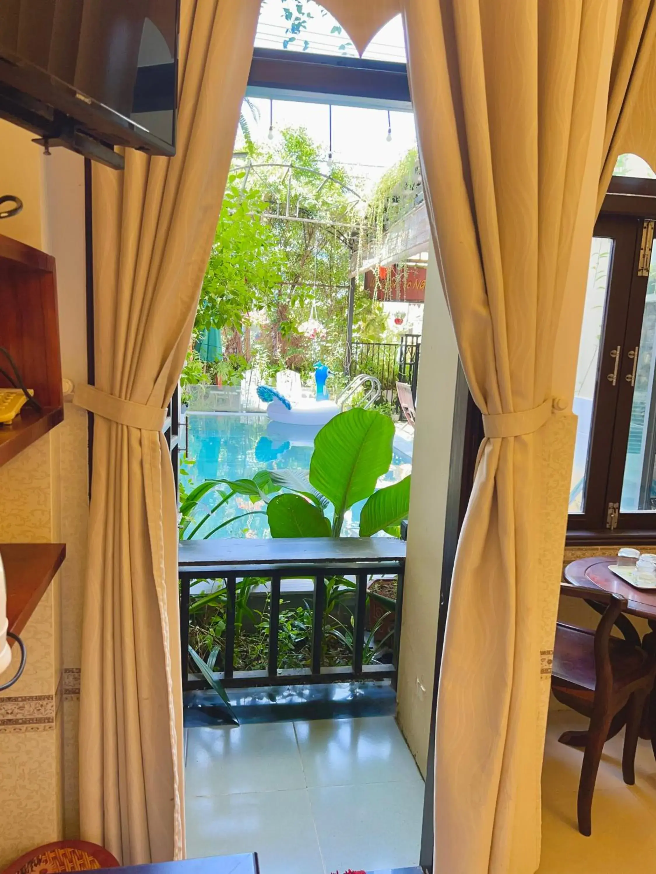 View (from property/room), Pool View in Hoi An Ngo Homestay