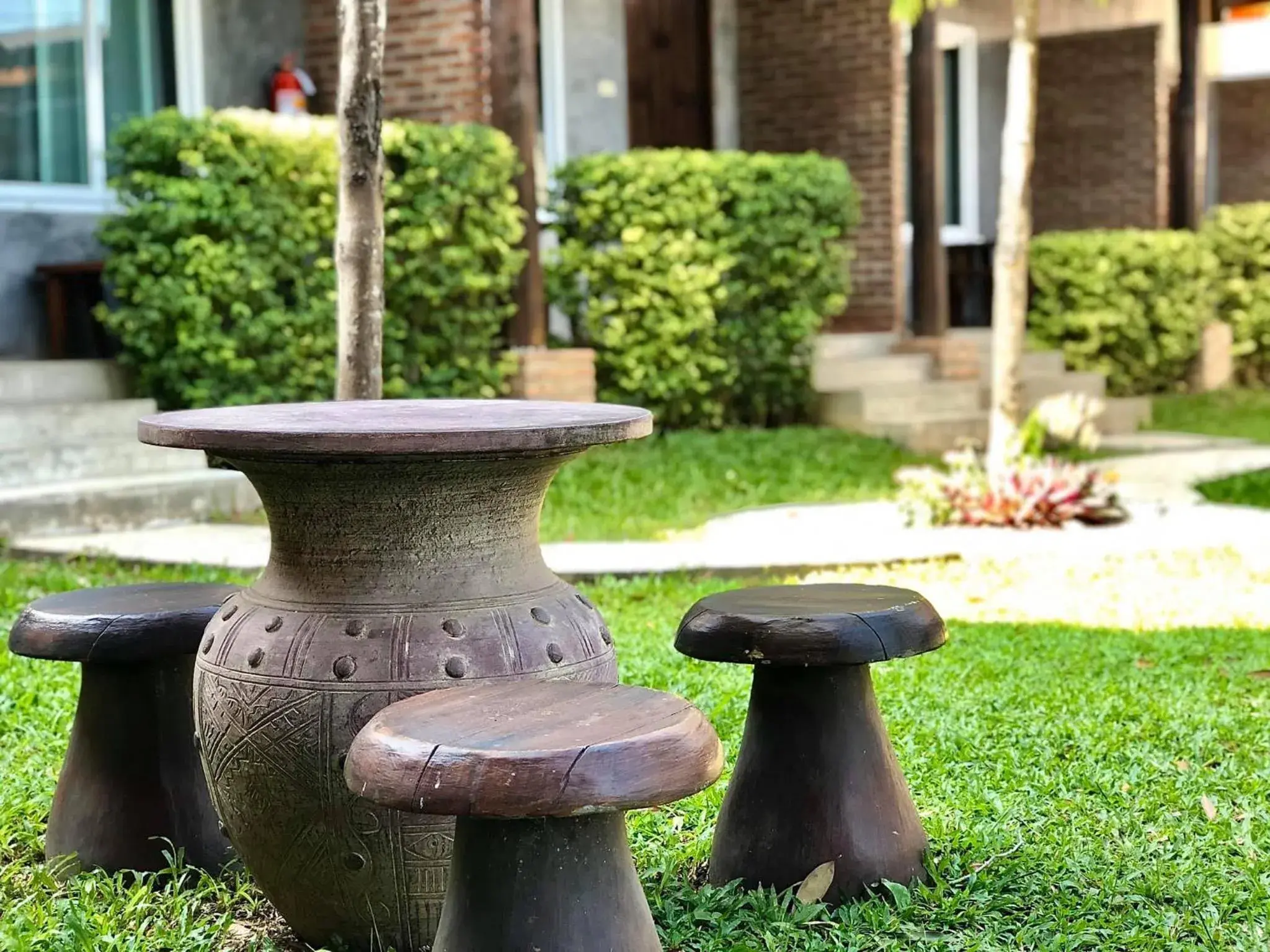 Patio, Garden in Home Inn Pai @ Garden