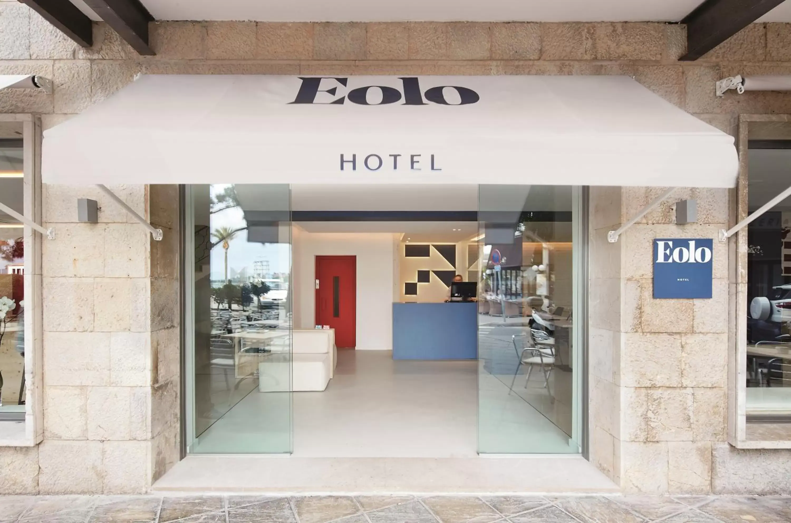 Lobby or reception, Facade/Entrance in Hotel Eolo