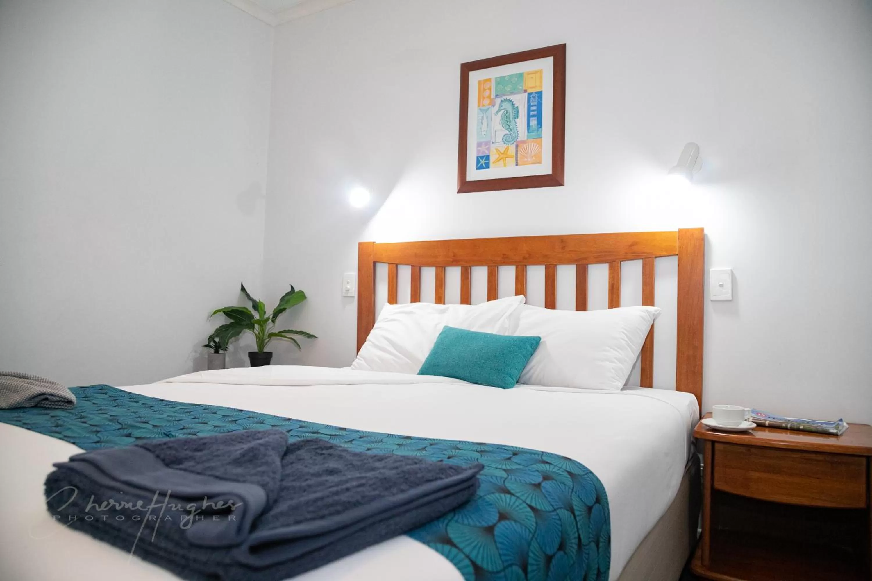 Bed in Mackay Seabreeze Apartments