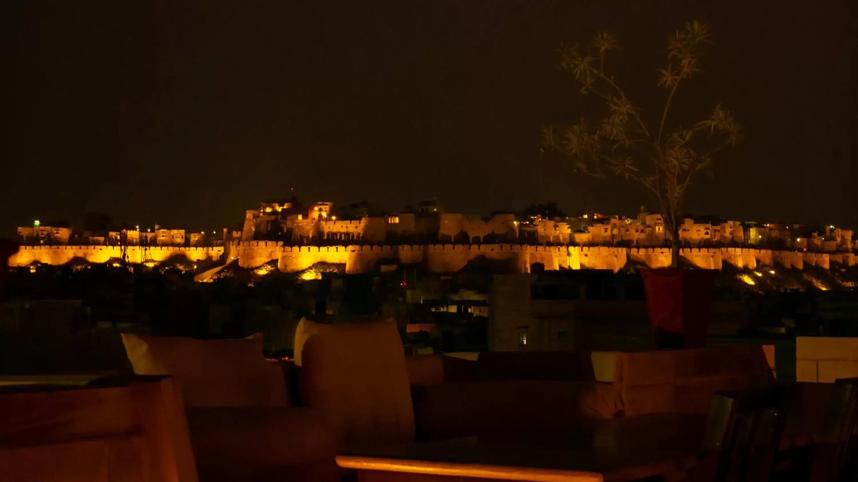 Night, Restaurant/Places to Eat in Hotel Pleasant Haveli - Only Adults