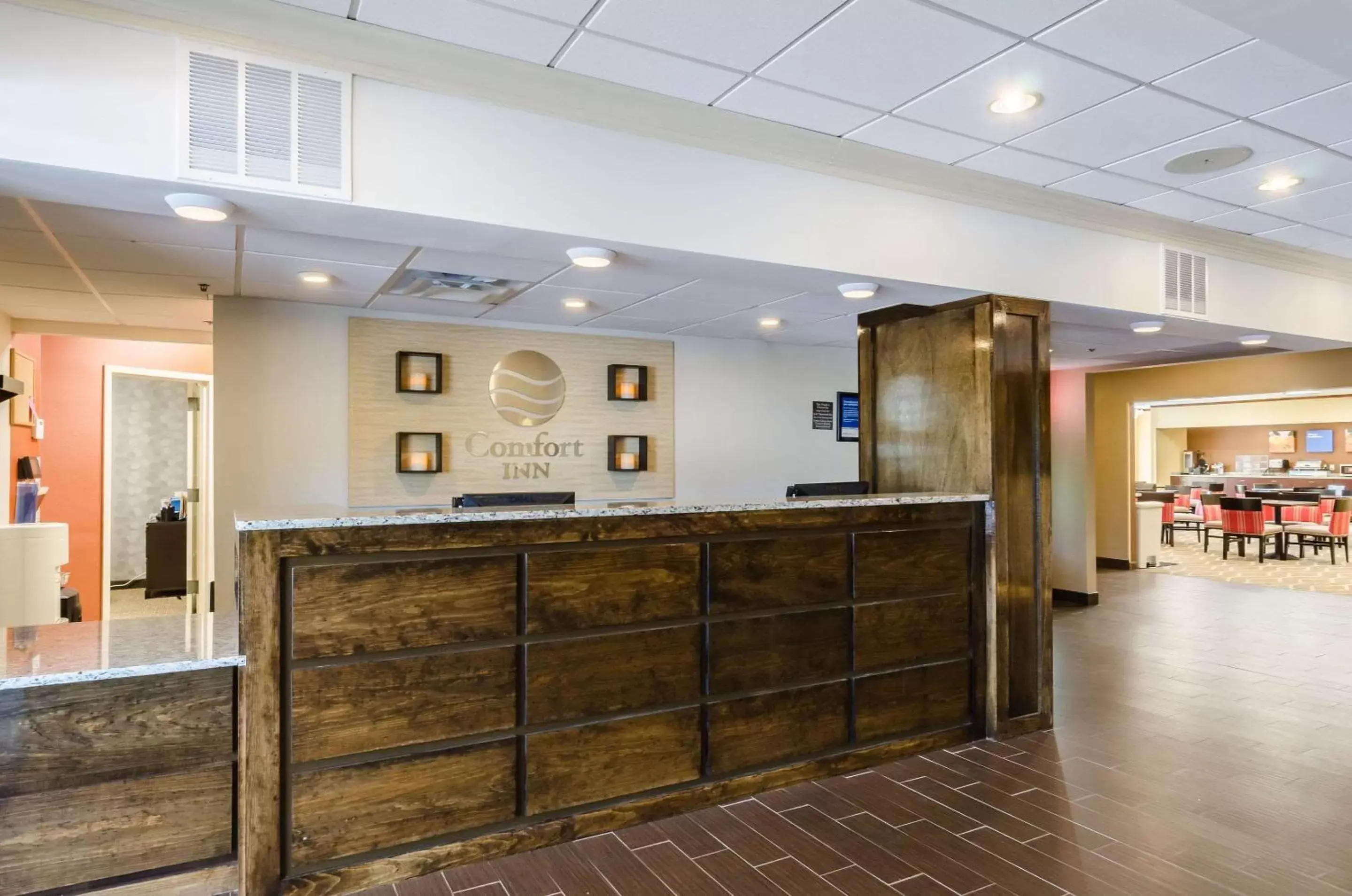 Lobby or reception, Lobby/Reception in Comfort Inn Randolph-Boston