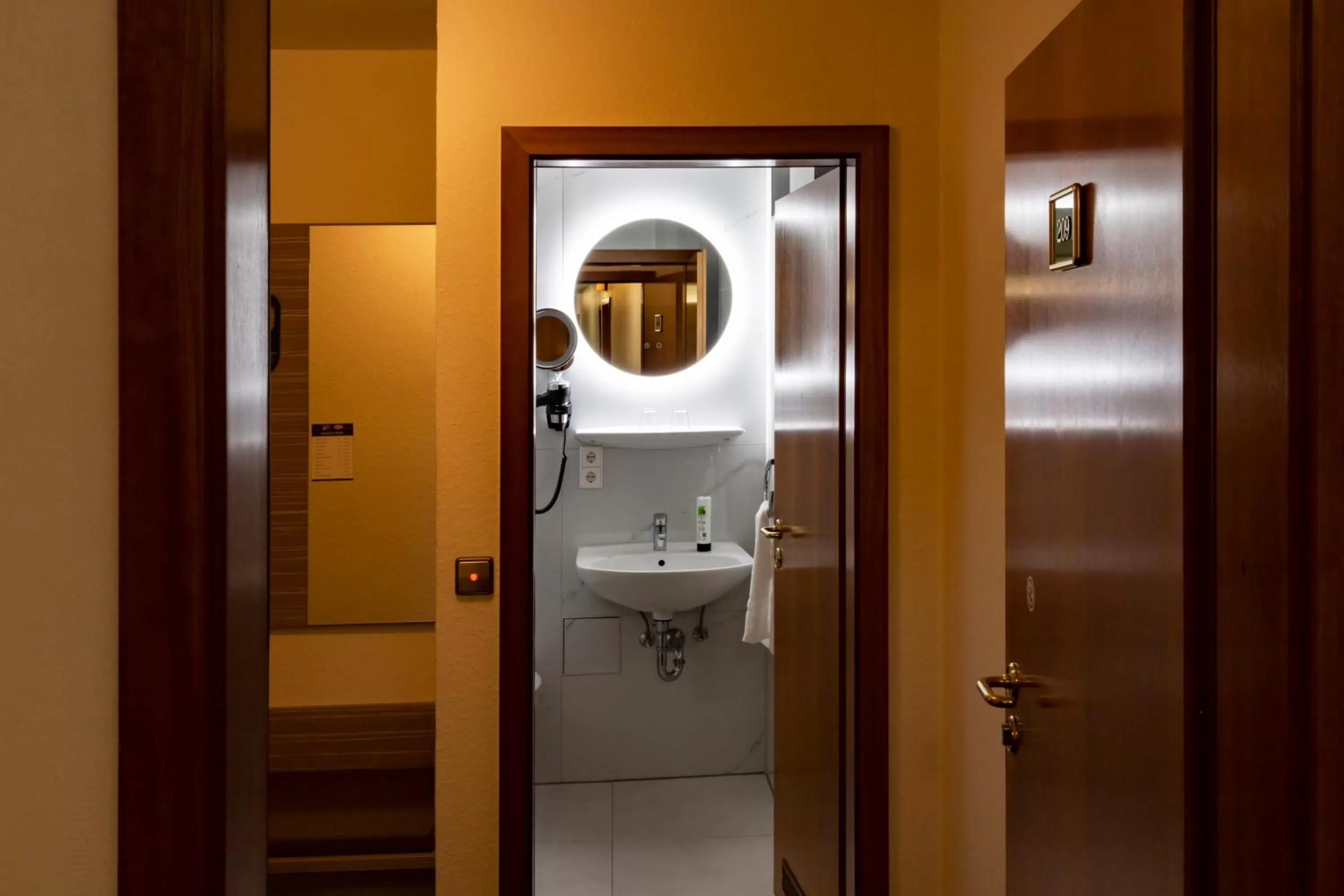 Bathroom in Hotel Bär