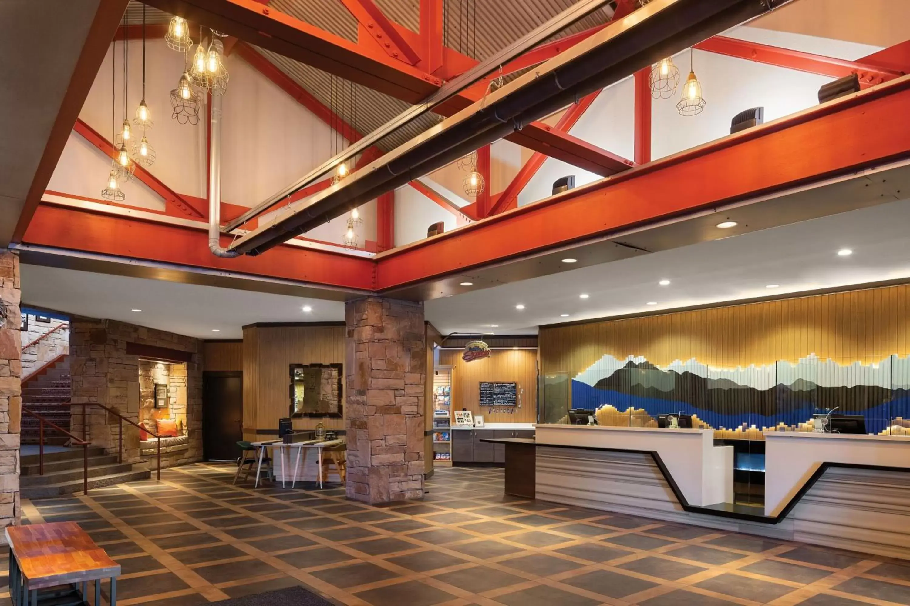 Lobby or reception in Marriott's MountainSide