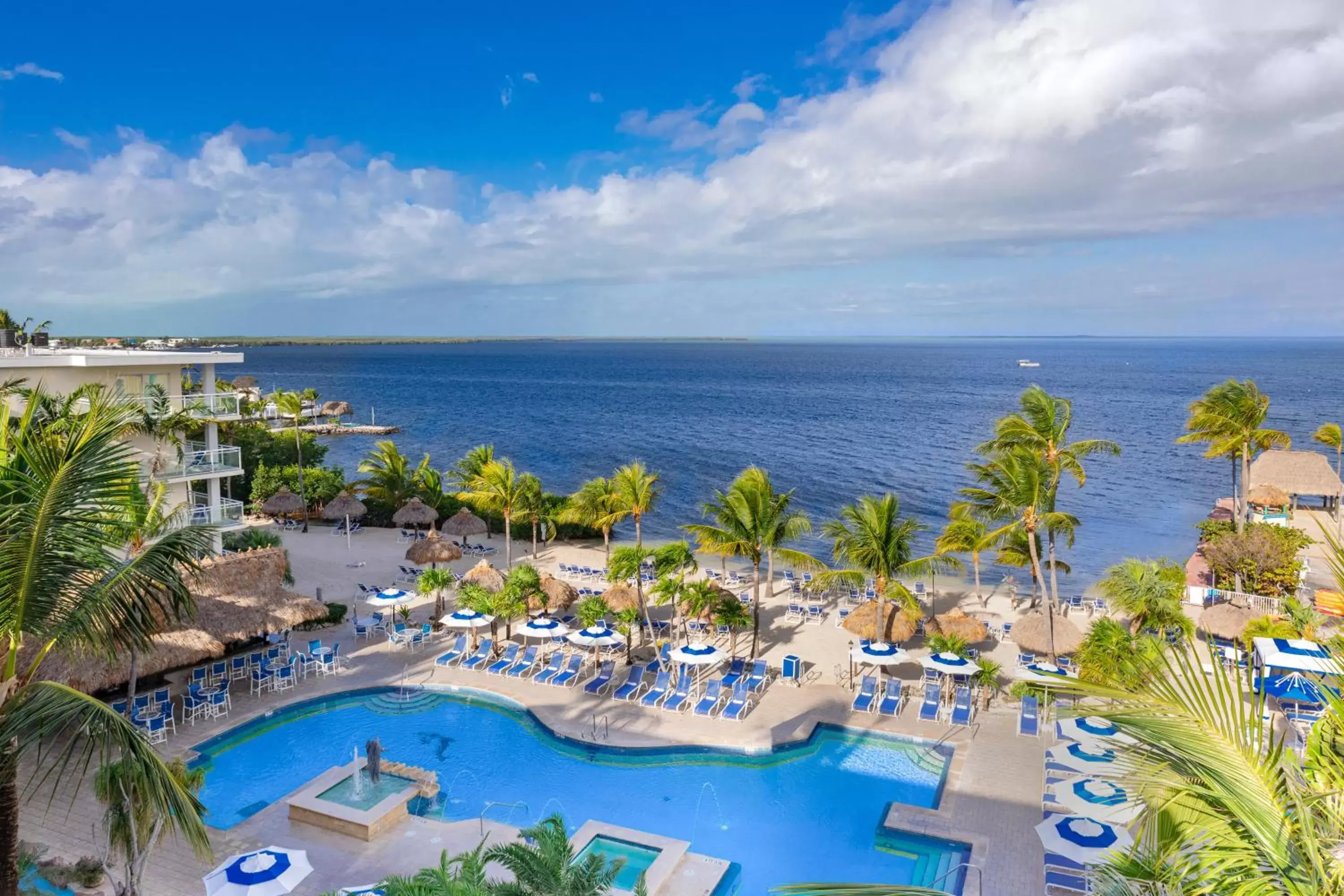 Pool View in Reefhouse Resort and Marina