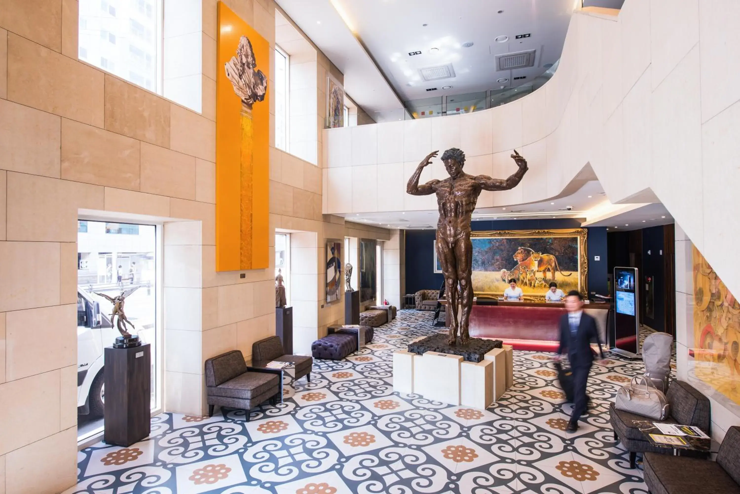Lobby or reception, Lobby/Reception in Hotel Leo
