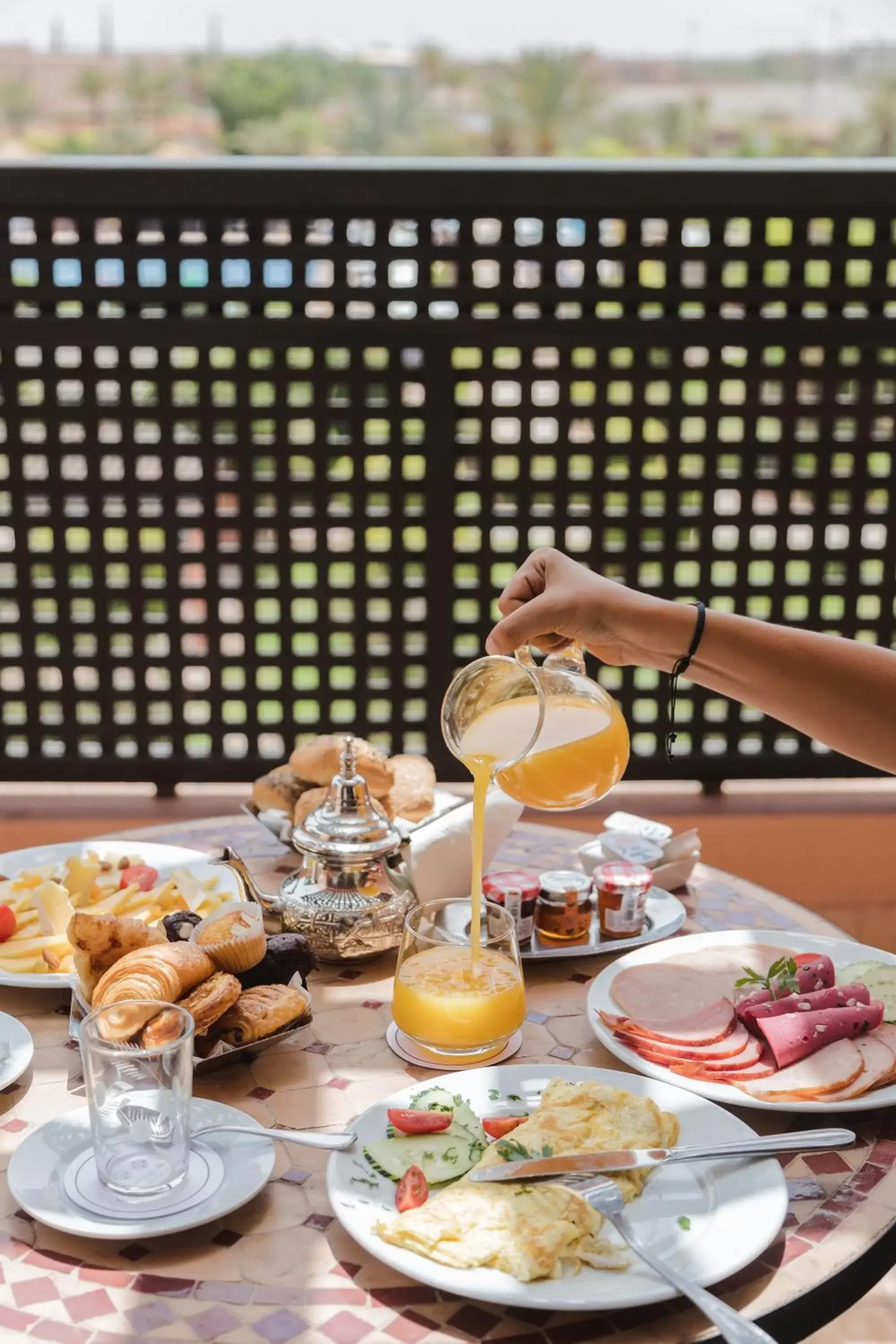 Breakfast in Kenzi Menara Palace & Resort Breakfast in Kenzi Menara Palace & Resort