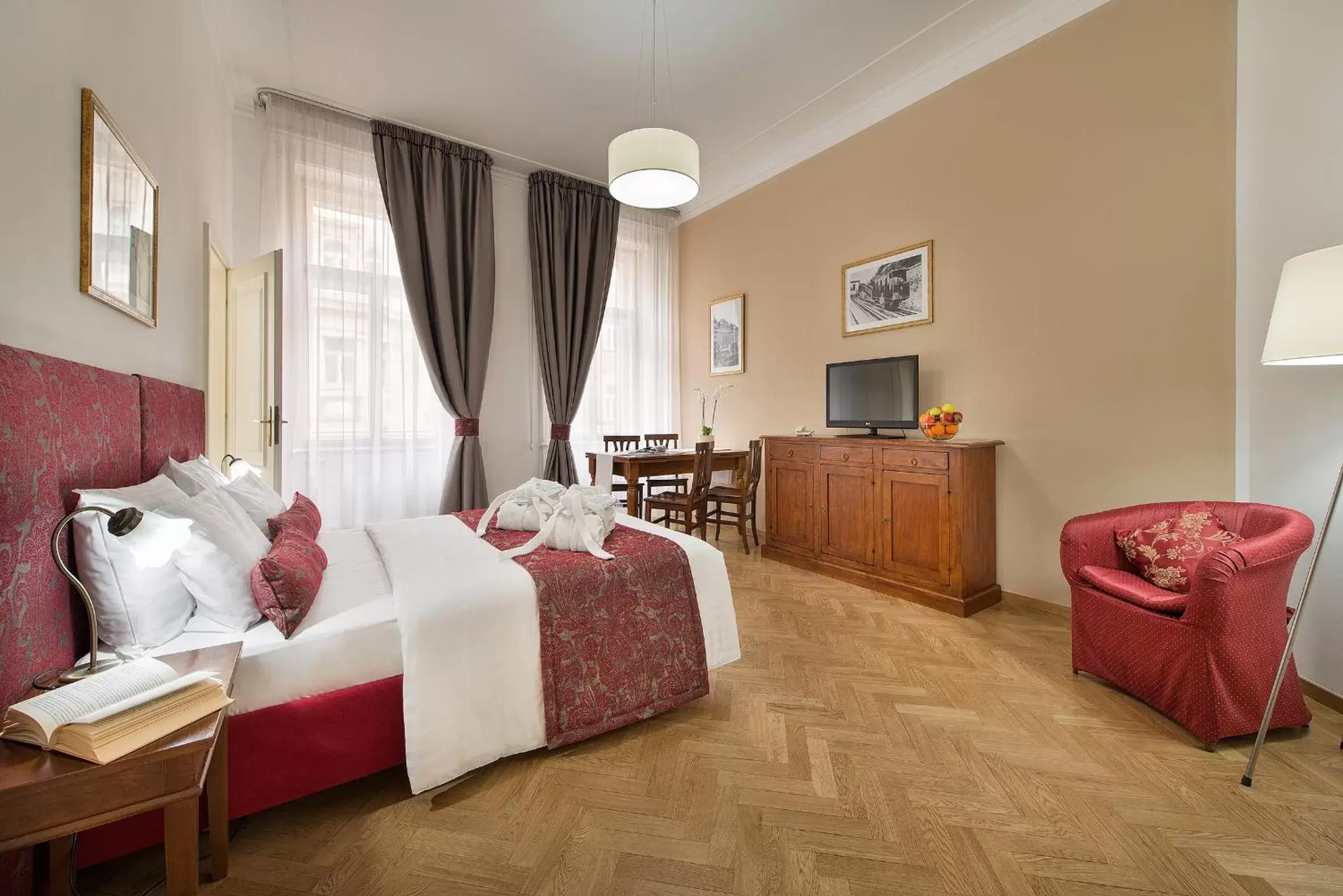 Living room in Hotel Suite Home Prague