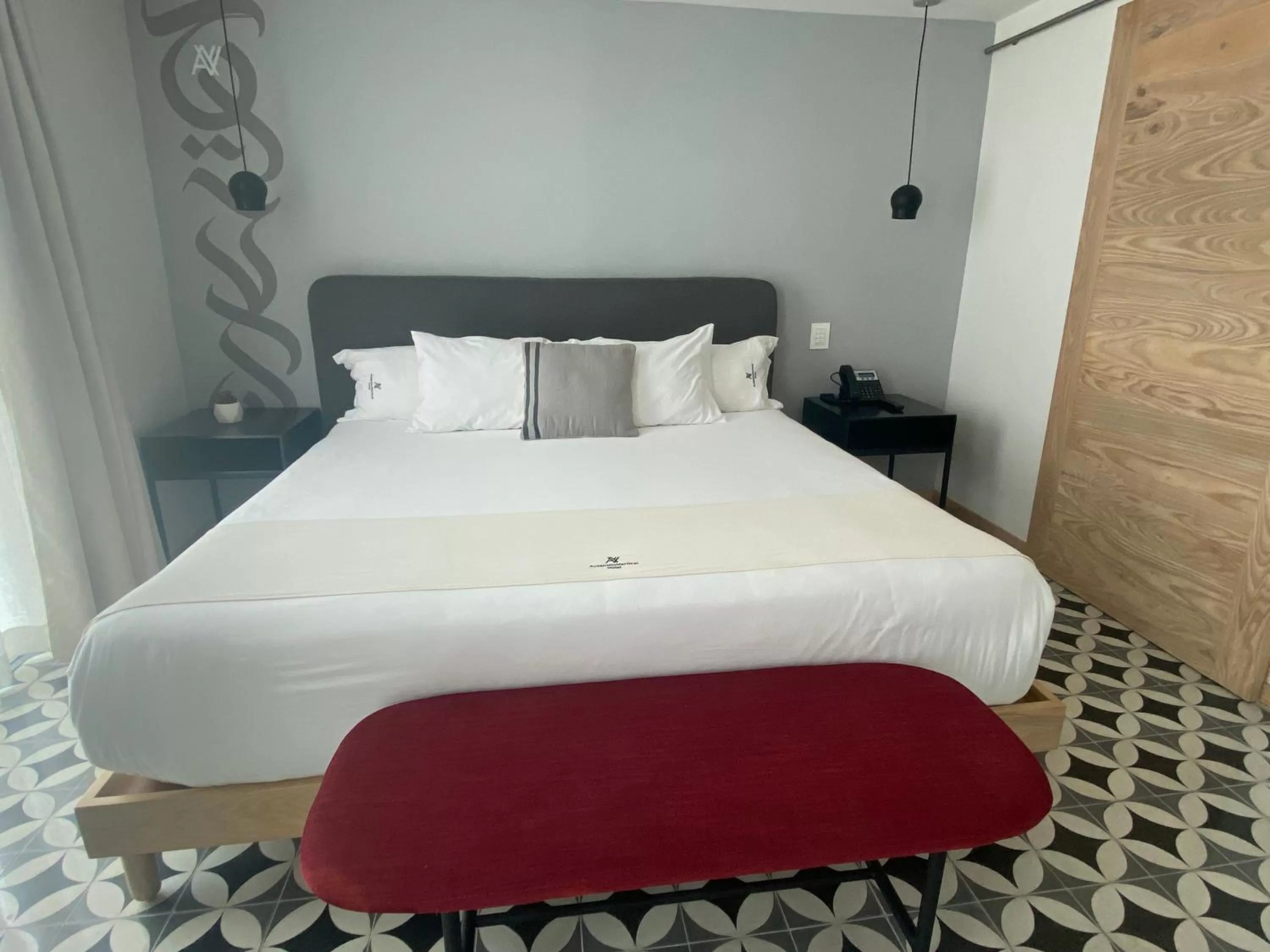 Bed in Auténtico Vertical Playa del Carmen