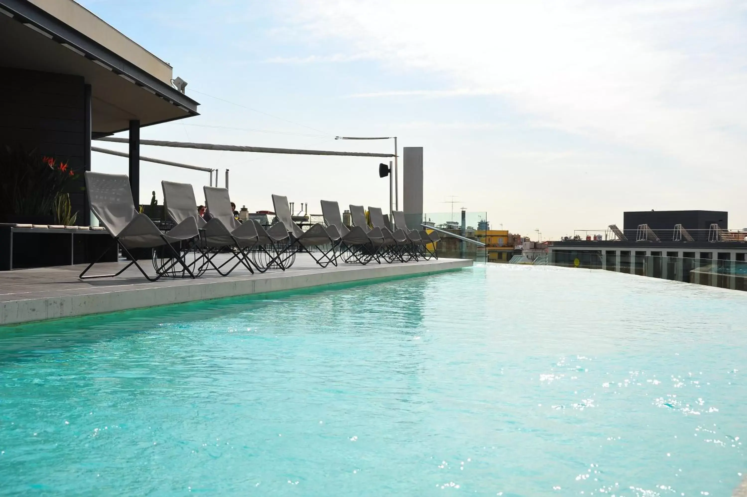Balcony/Terrace, Swimming Pool in B Hotel