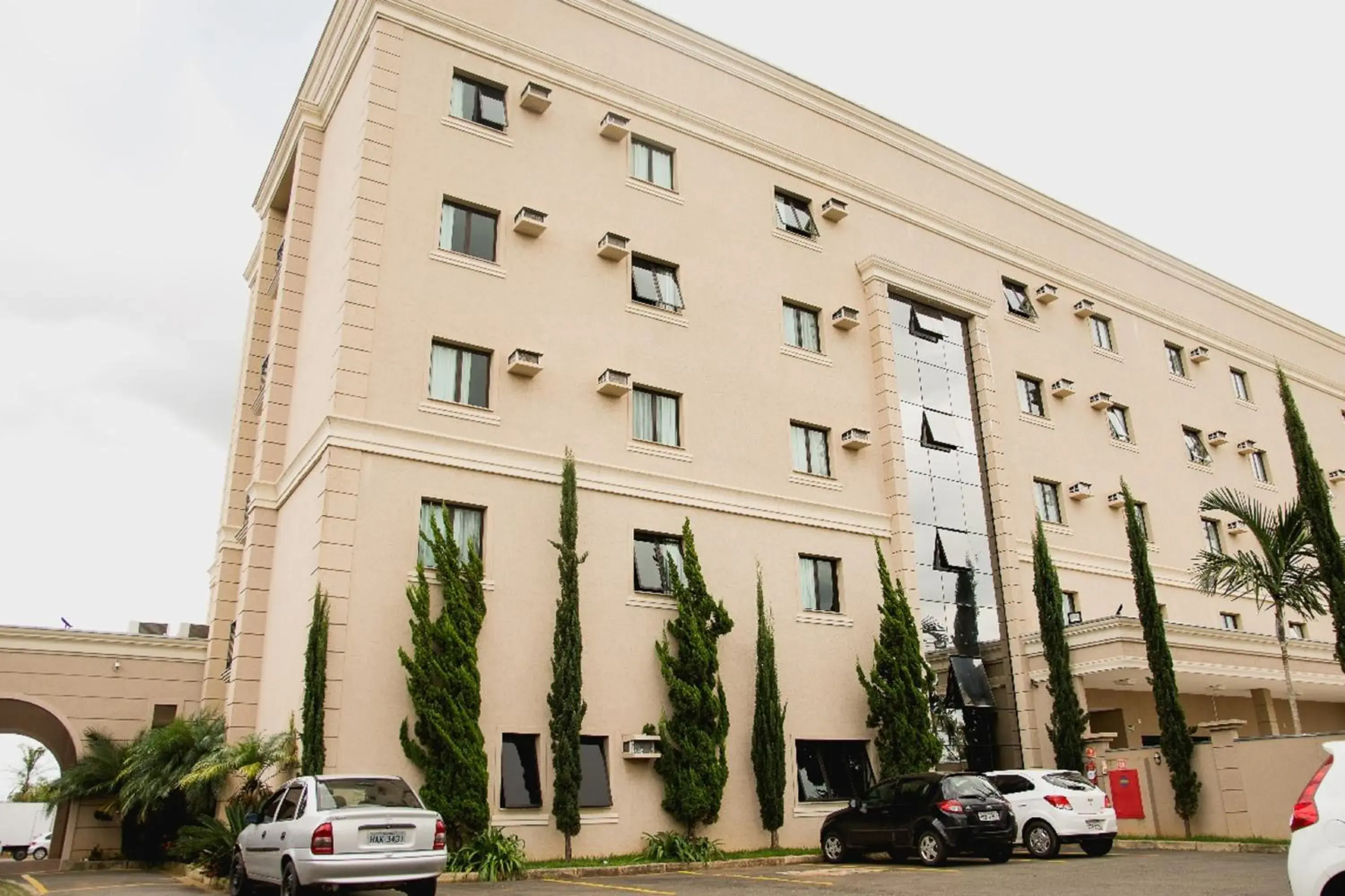 Property building in Class Hotel Alfenas Property building in Class Hotel Alfenas