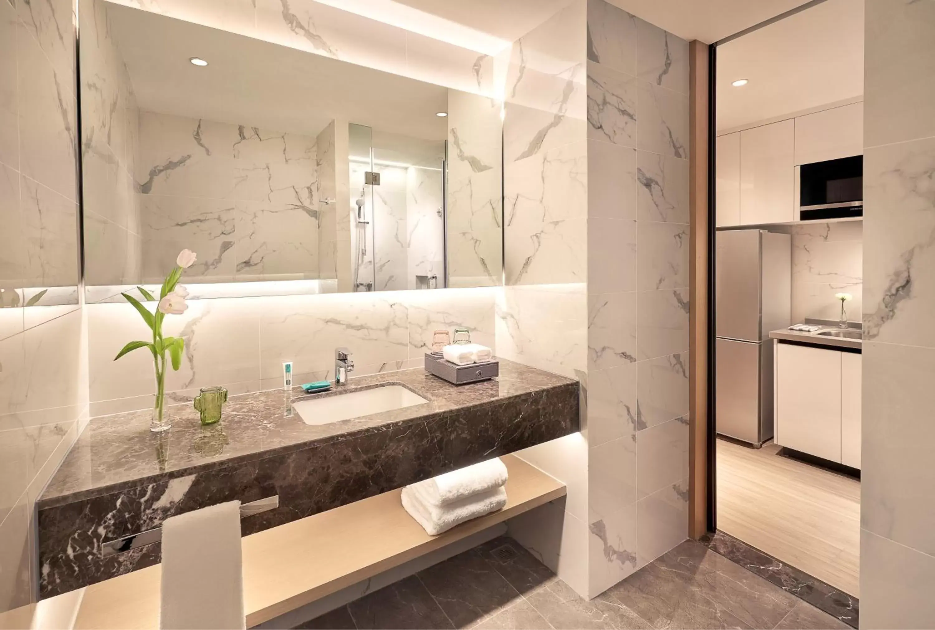 Toilet, Bathroom in Shama Serviced Apartments Zijingang Hangzhou