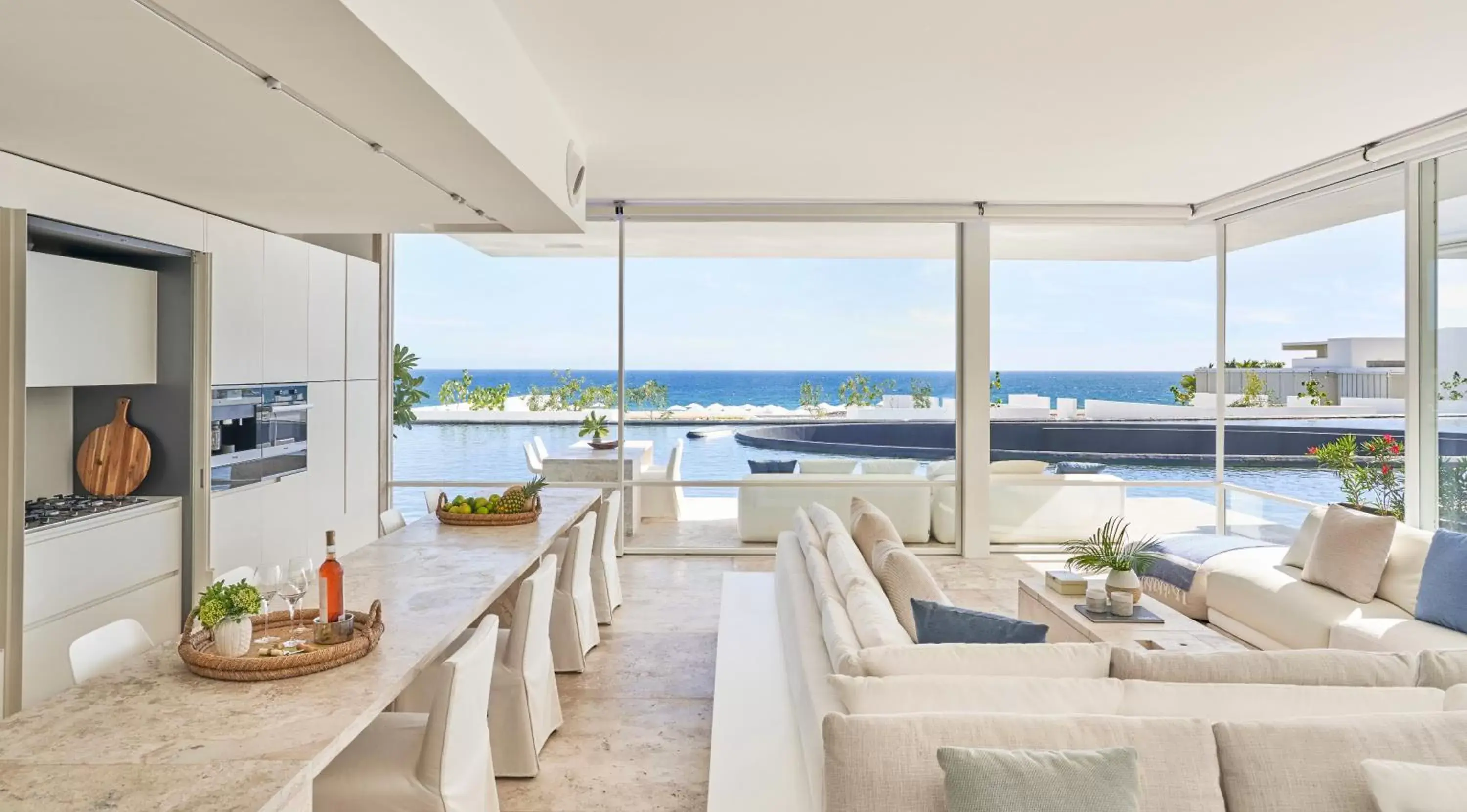 Kitchen or kitchenette, Swimming Pool in Viceroy Los Cabos