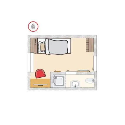 Bedroom in HeimatHerz Hotel Garni