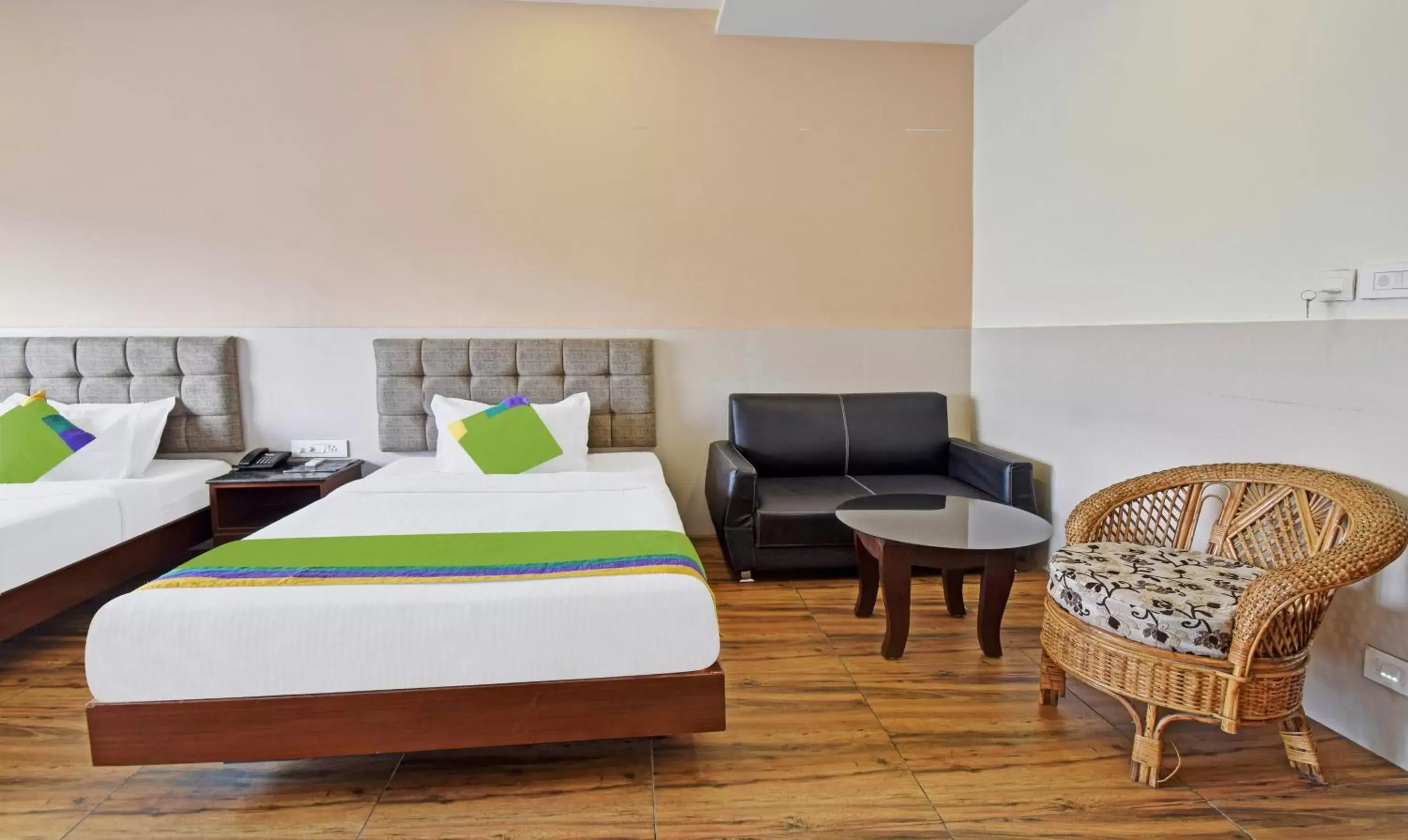 Bedroom, Bed in Treebo Sky Point Bedroom, Bed in Treebo Sky Point