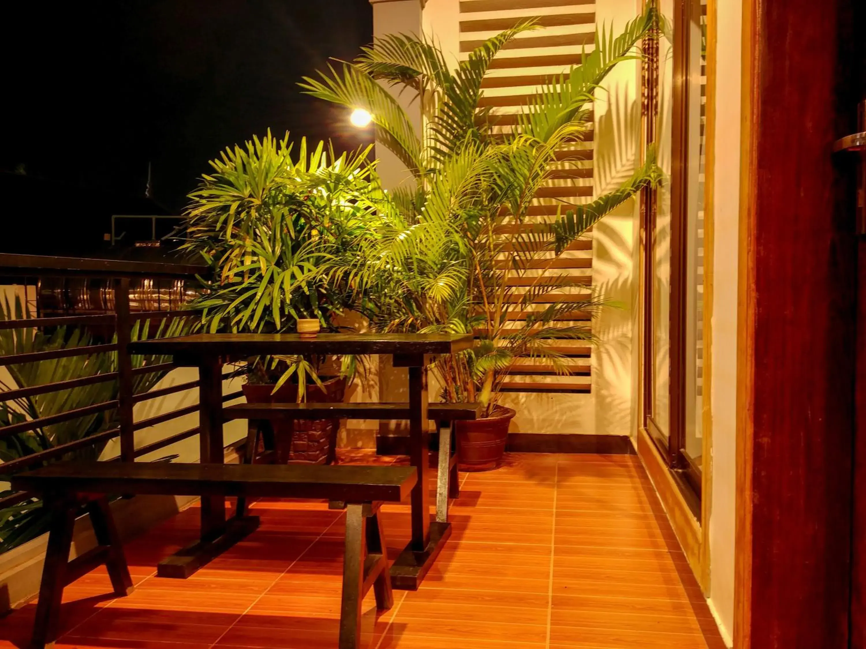 Balcony/Terrace in Asanak D'Angkor Boutique Hotel