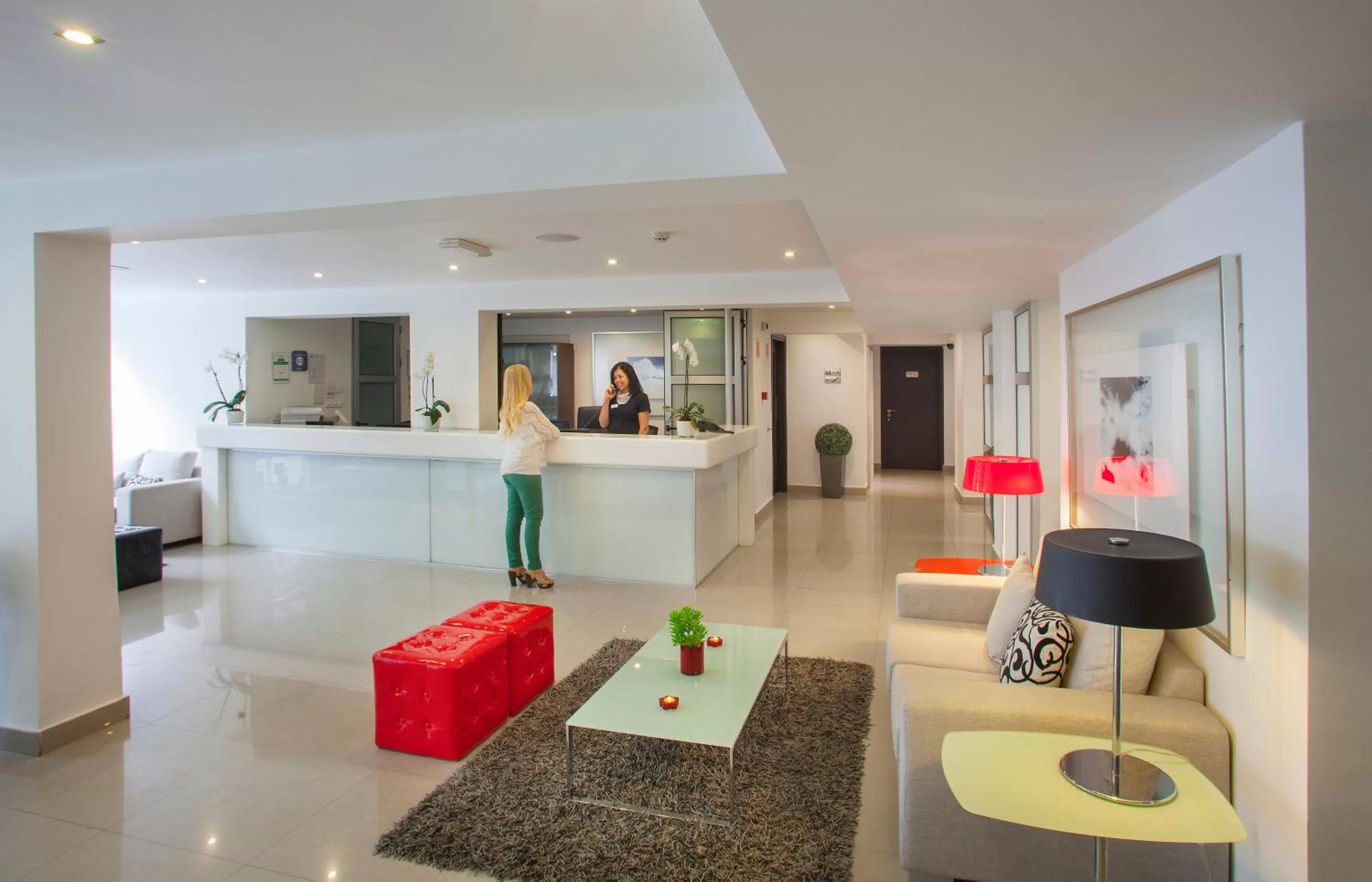 Lobby or reception in Amorgos Boutique Hotel