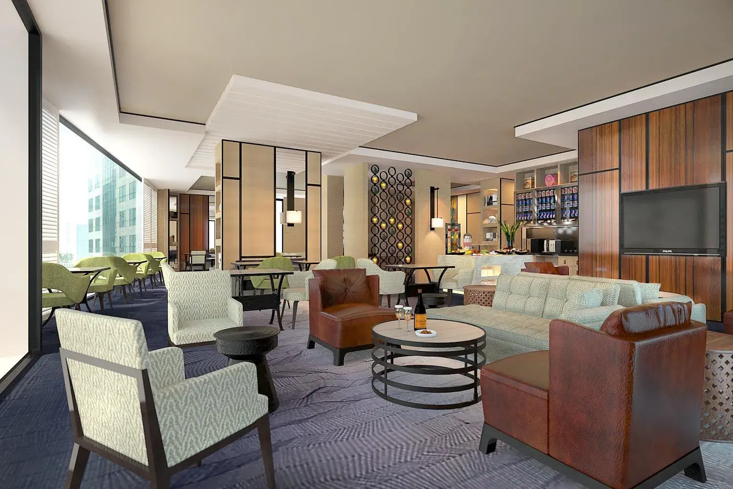 Lounge or bar in Amari Johor Bahru Lounge or bar in Amari Johor Bahru