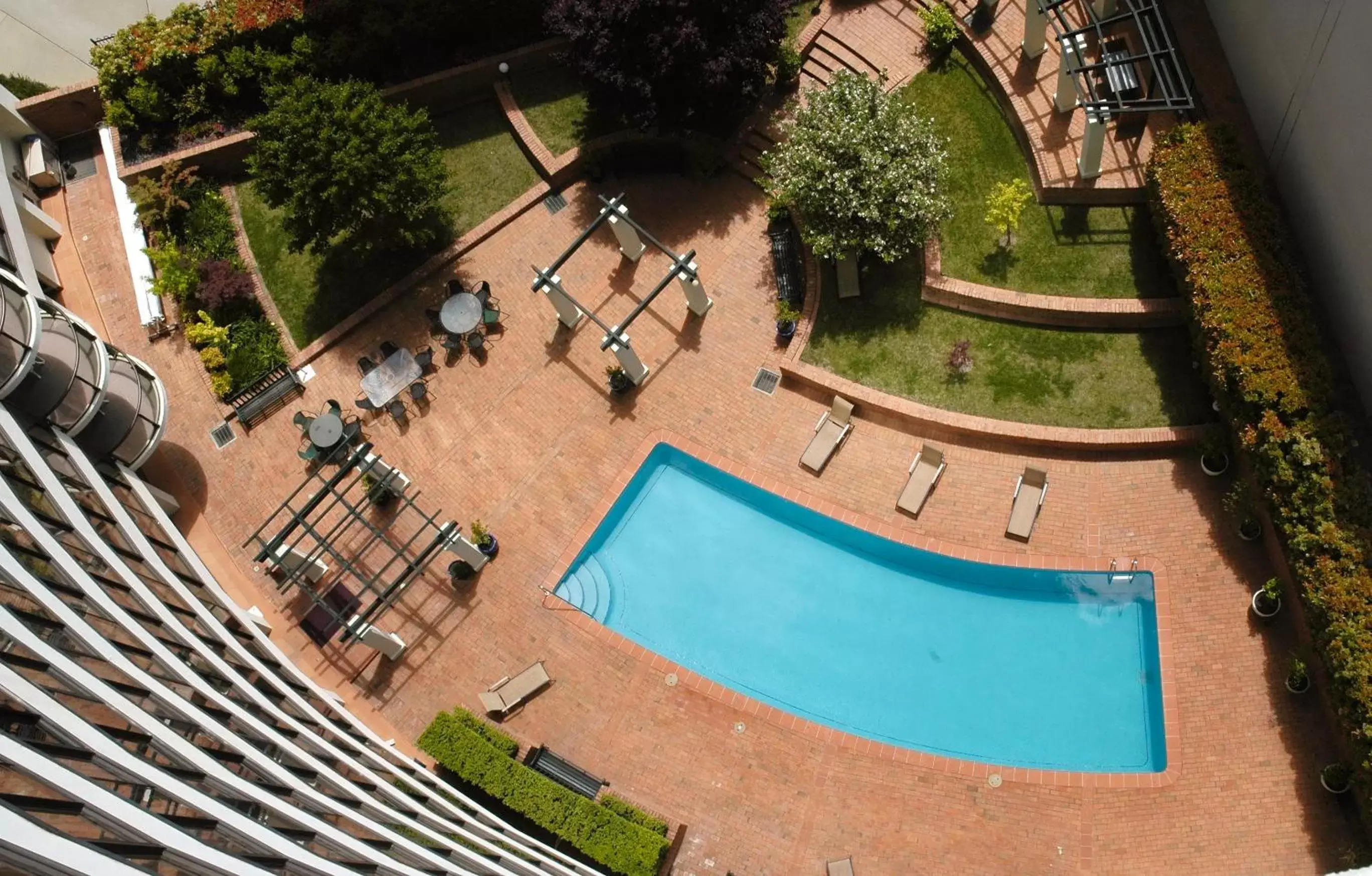 Swimming pool, Pool View in BreakFree Capital Tower Apartments