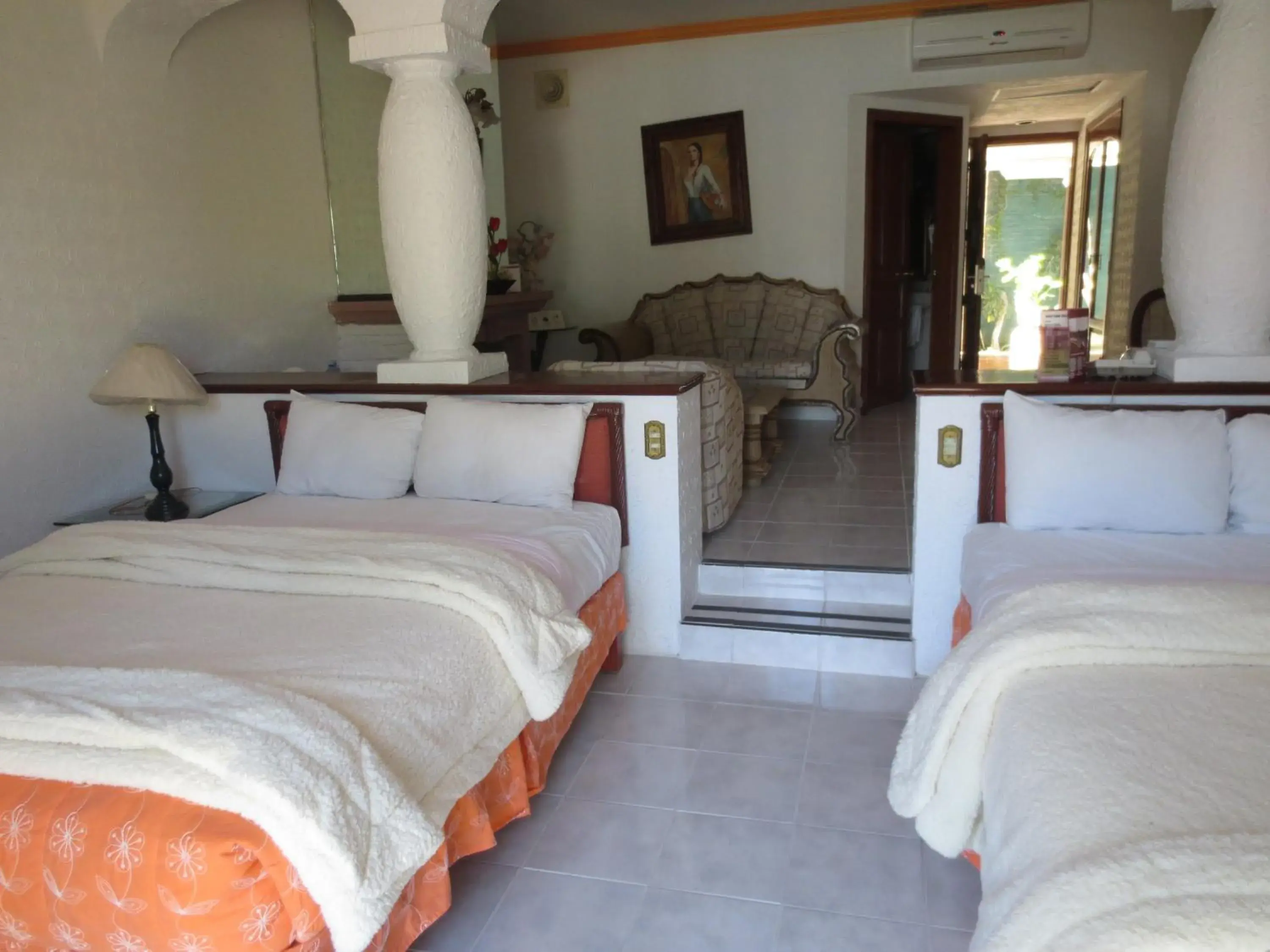 Bed in Gran Hotel Hacienda De La Noria