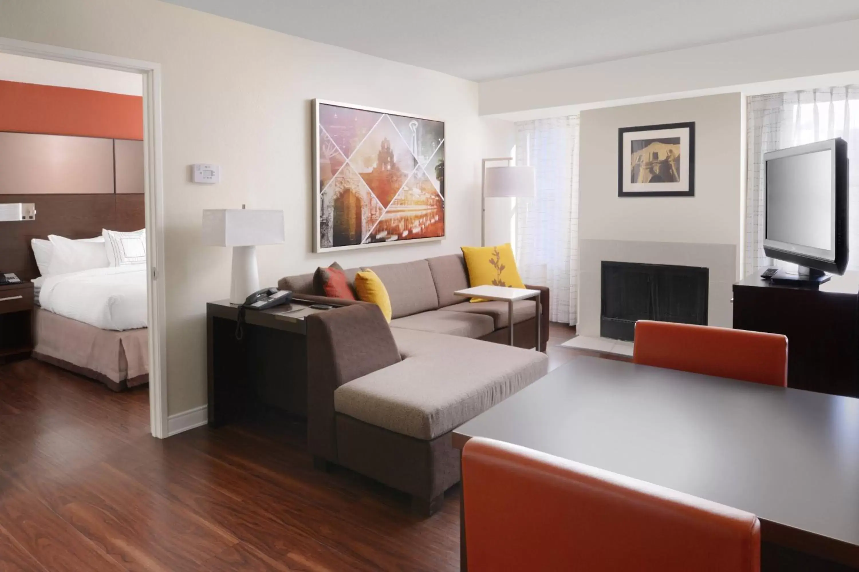 Bedroom, Seating Area in Residence Inn by Marriott San Antonio Airport/Alamo Heights