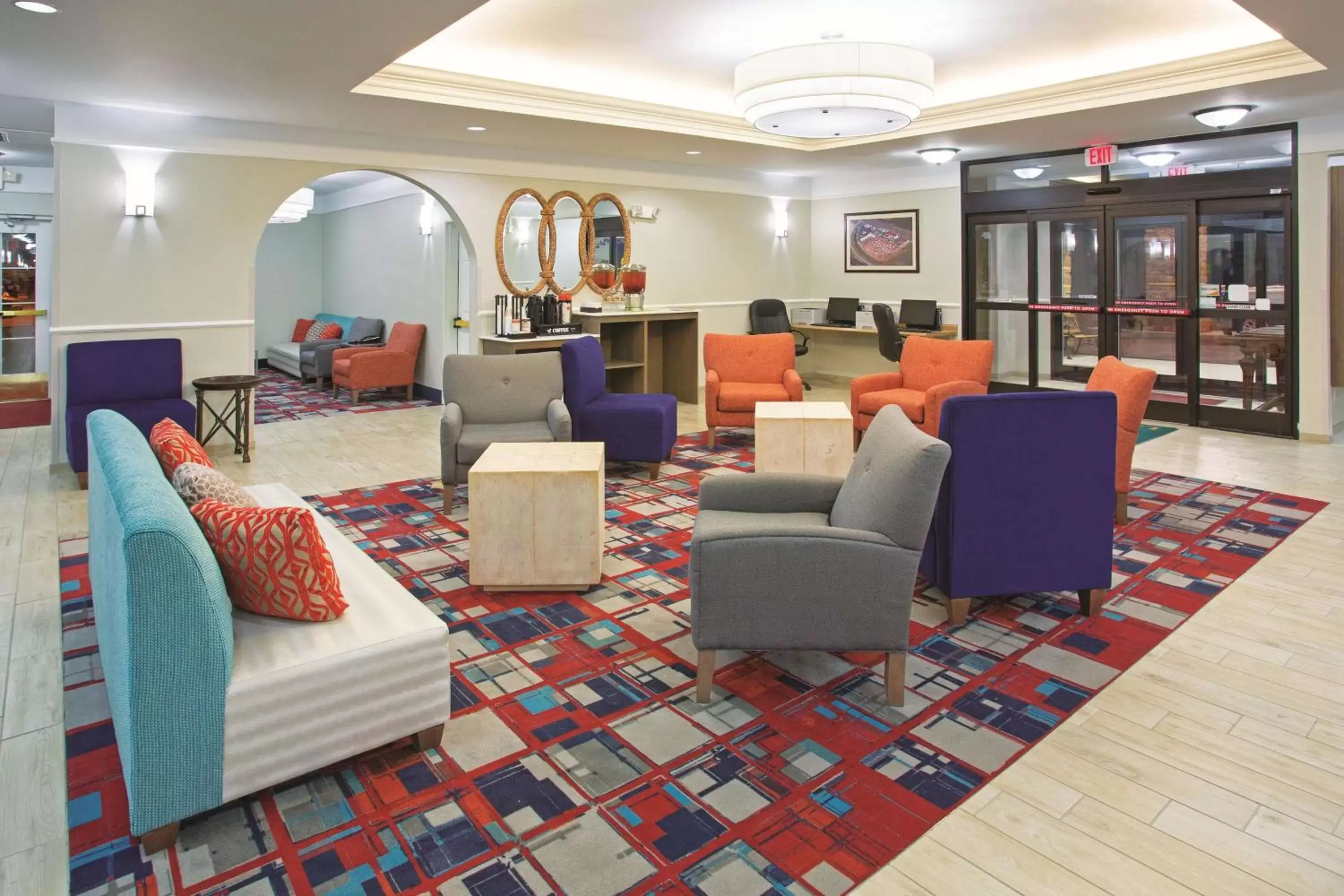 Lobby or reception in La Quinta by Wyndham Gallup Lobby or reception in La Quinta by Wyndham Gallup