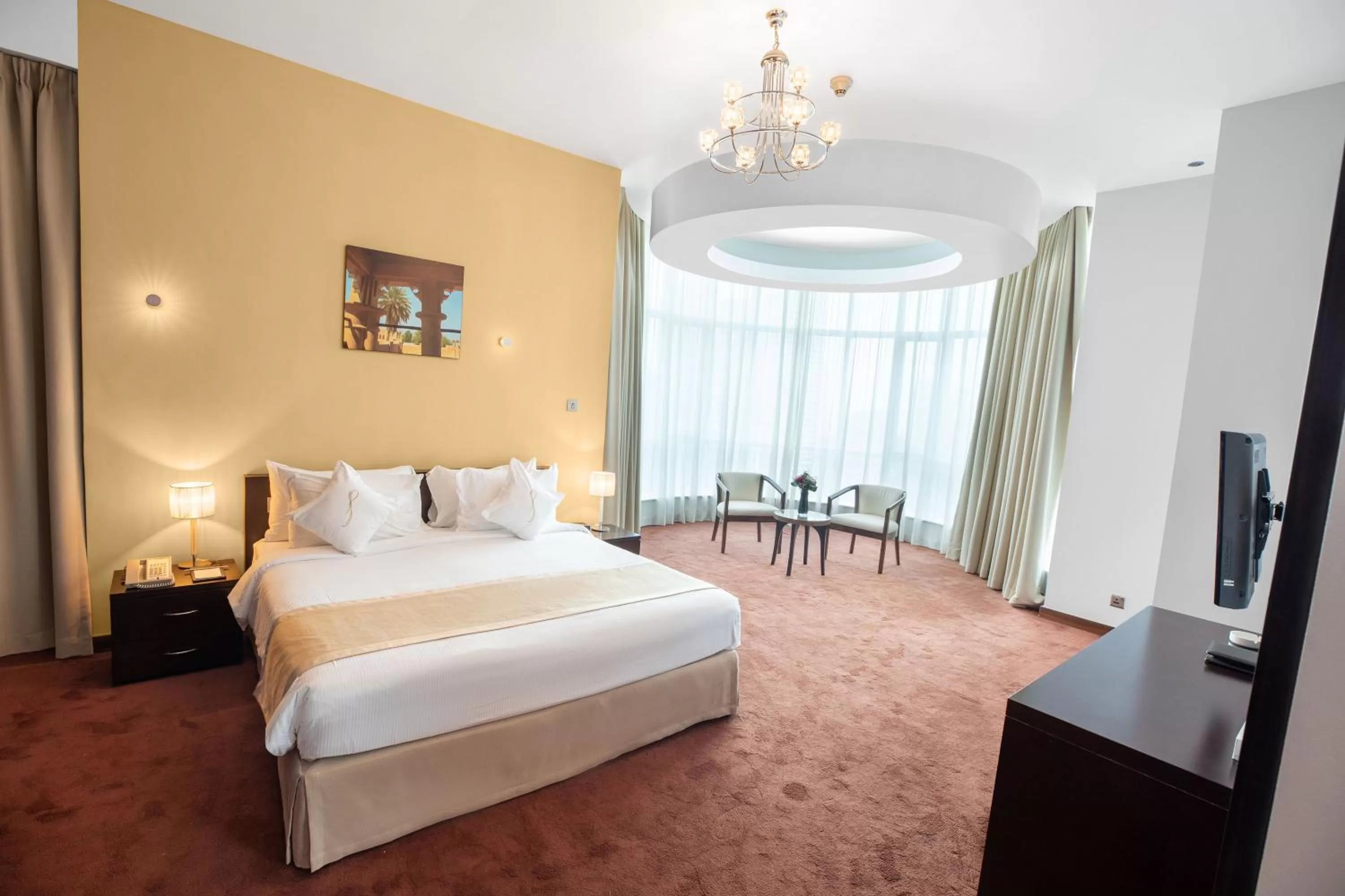 Bedroom, Bed in City Premiere Hotel Apartments - Dubai