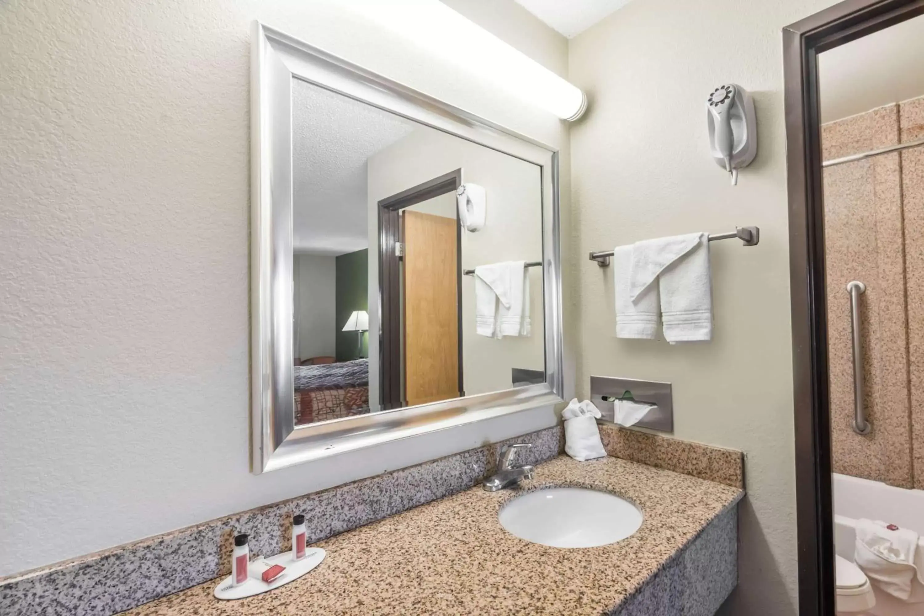 Bathroom in Days Inn by Wyndham Chattanooga Lookout Mountain West