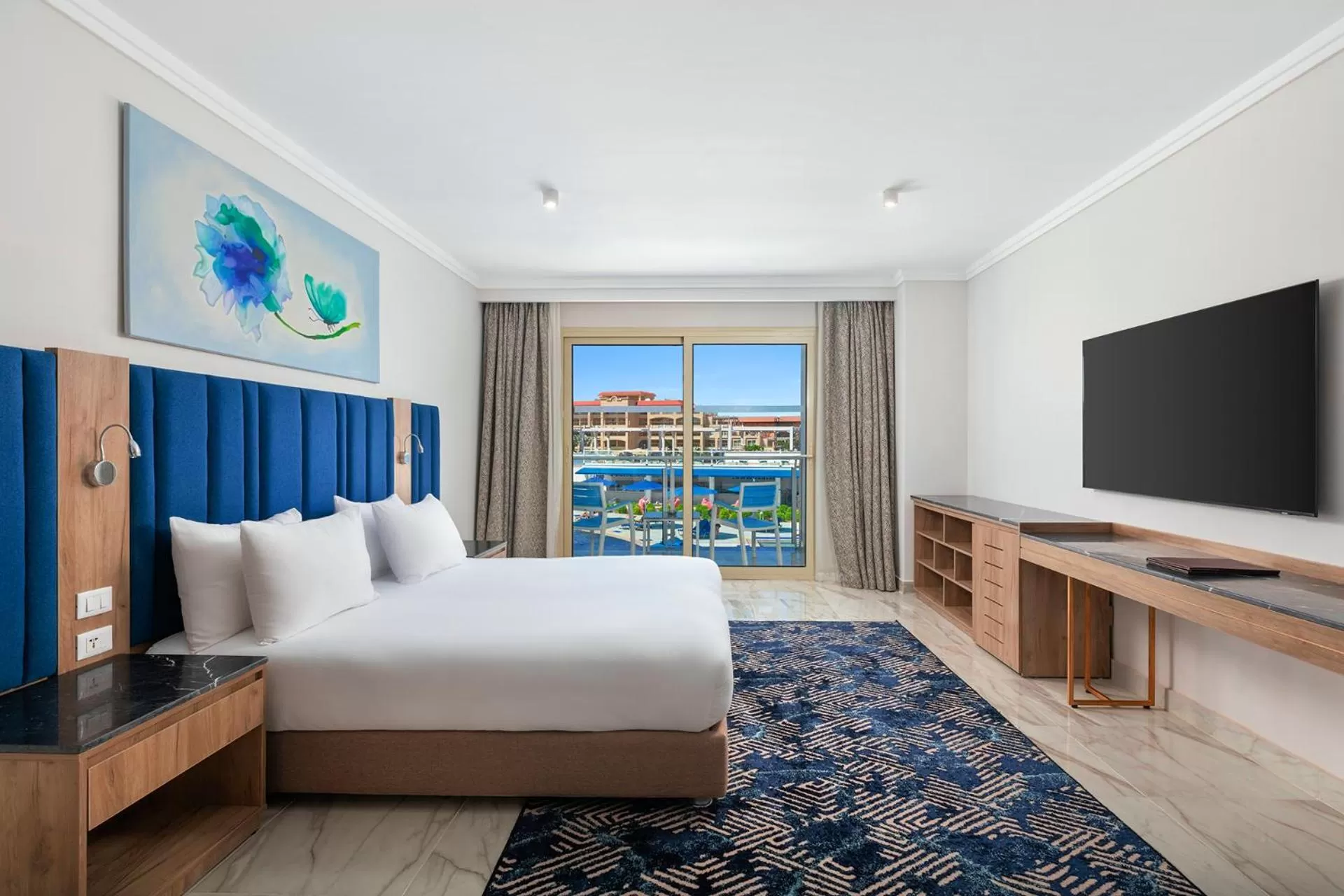 Bedroom, Bed in Pickalbatros Blu Spa Resort - Adults Friendly 16 Years Plus- Ultra All-Inclusive