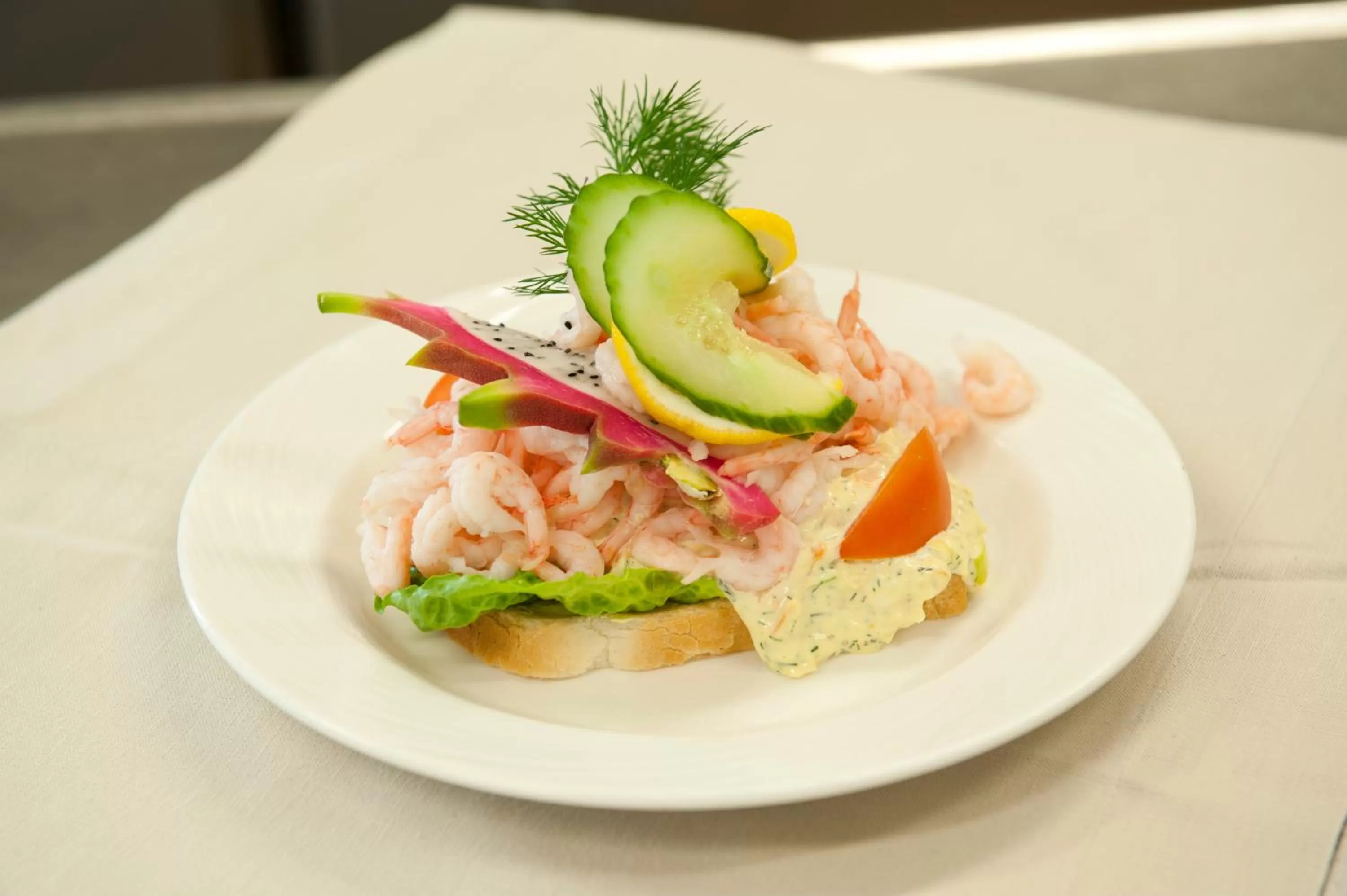 Food close-up in Sturup Airport Hotel