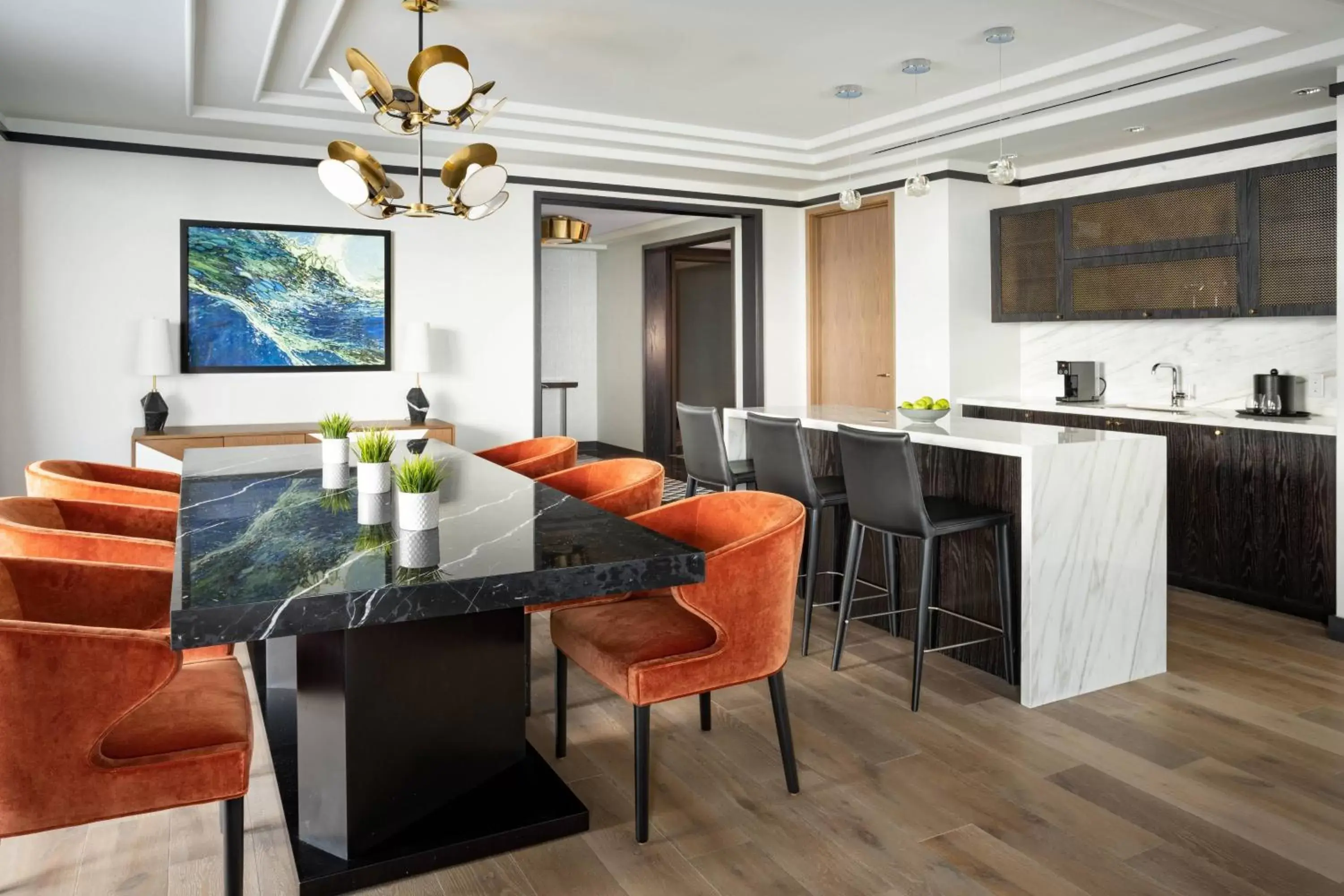 Photo of the whole room, Dining Area in JW Marriott Tampa Water Street