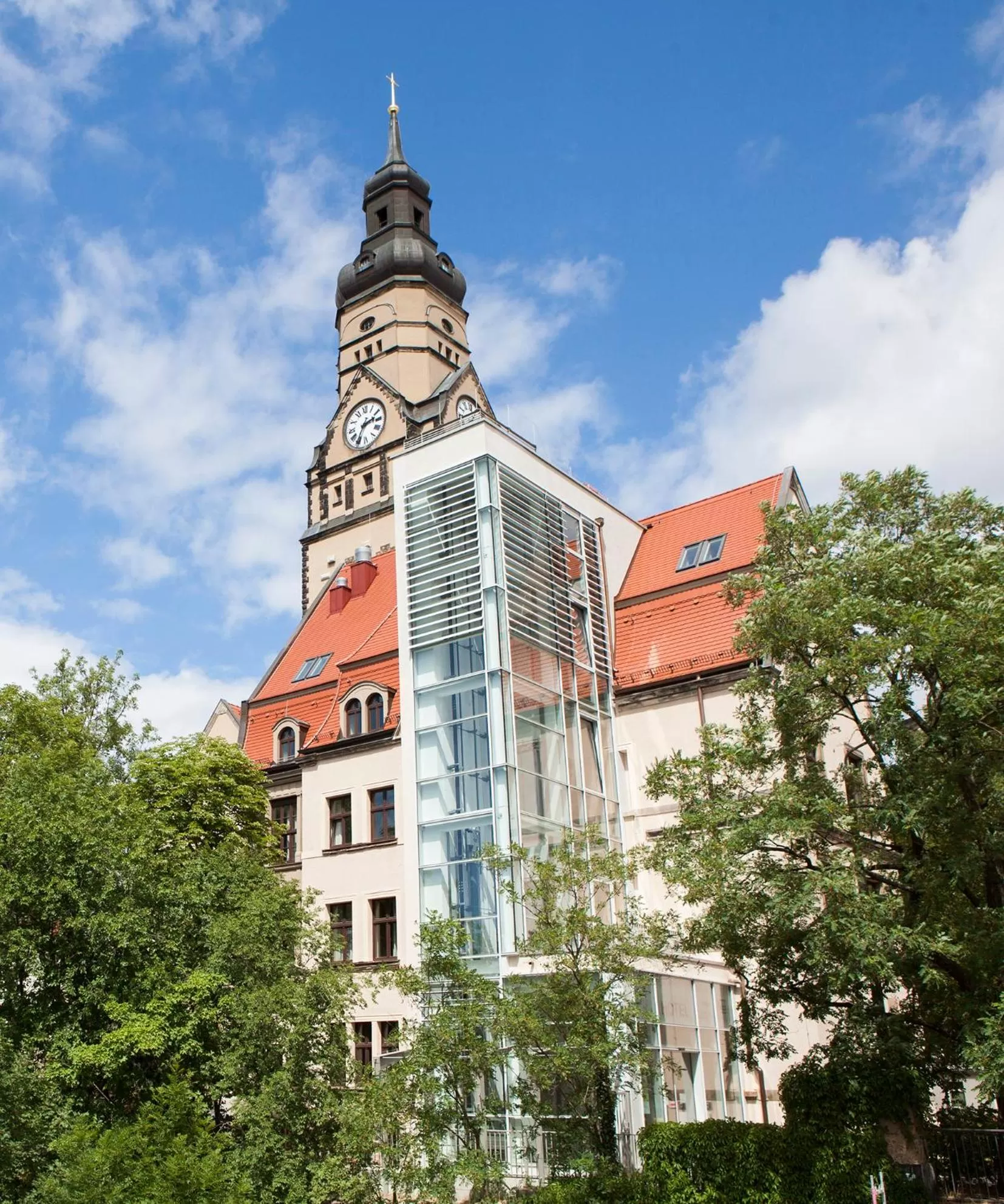 Property building in Philippus Inklusionshotel Leipzig