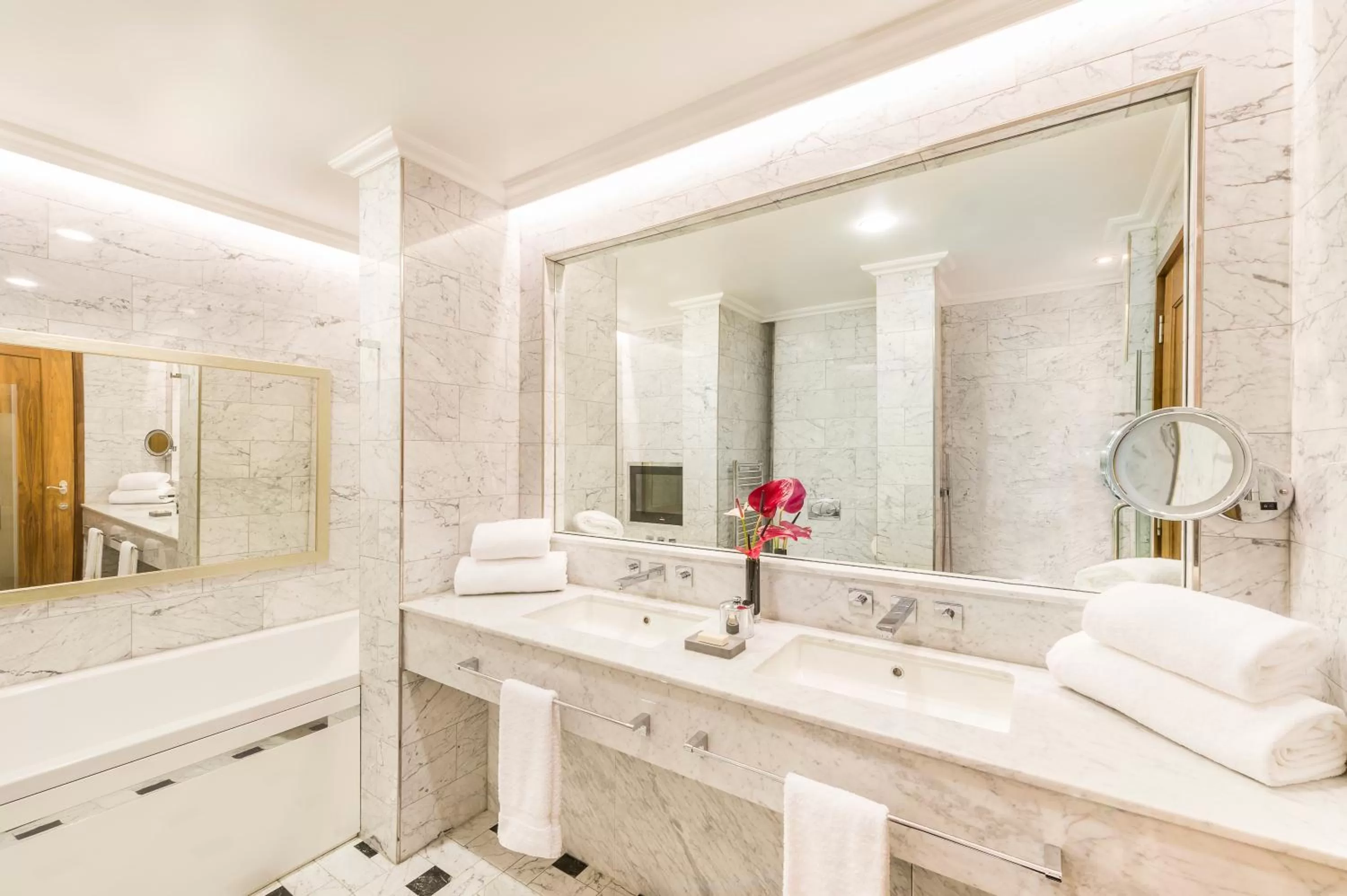 Bathroom in The Chelsea Harbour Hotel and Spa