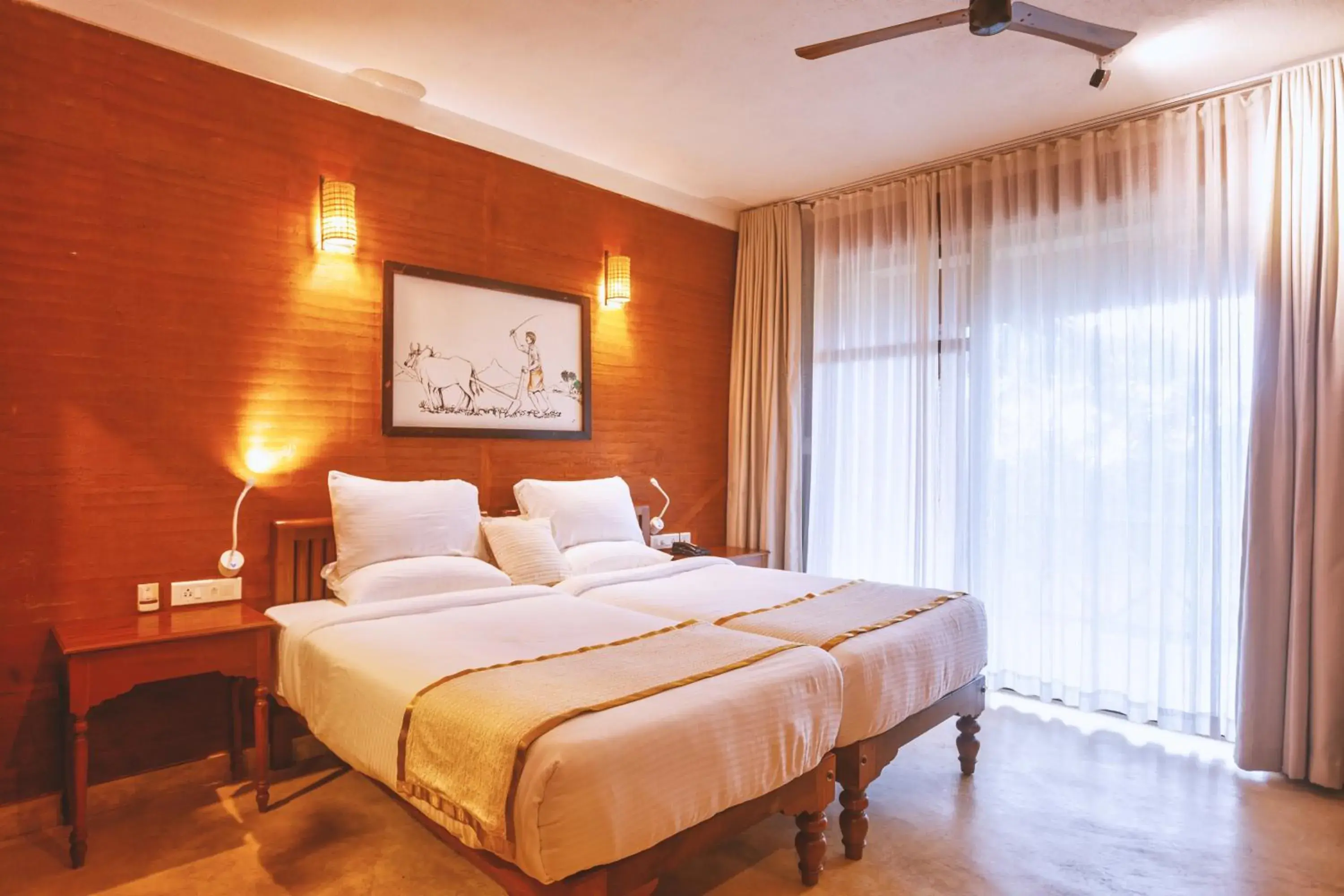 Bedroom, Bed in Amara Ayurveda Retreat