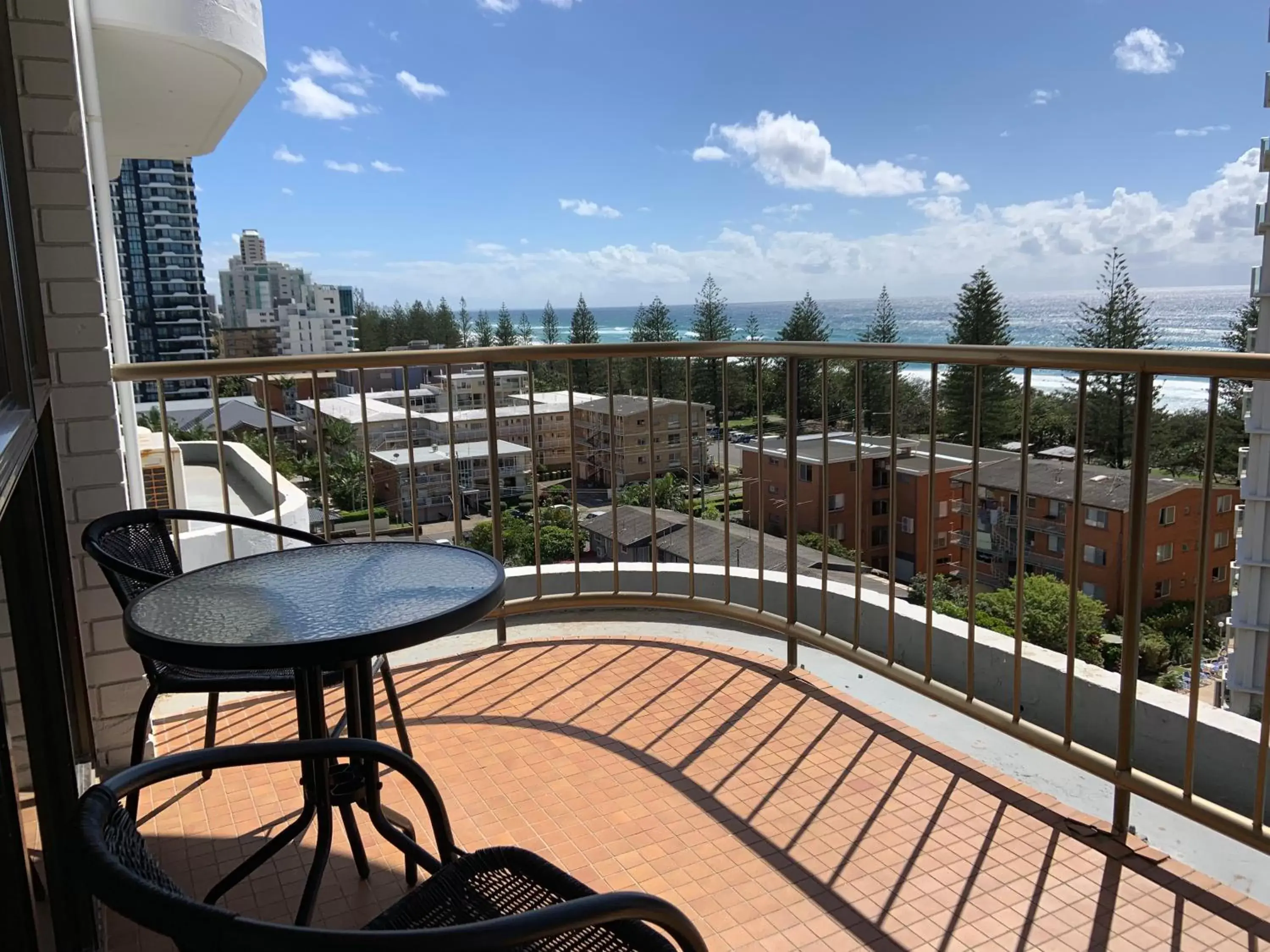 Balcony/Terrace in Burleigh Gardens North Hi-Rise Holiday Apartments