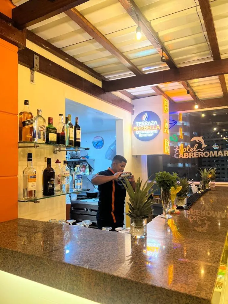 Lounge or bar in Hotel Cabreromar