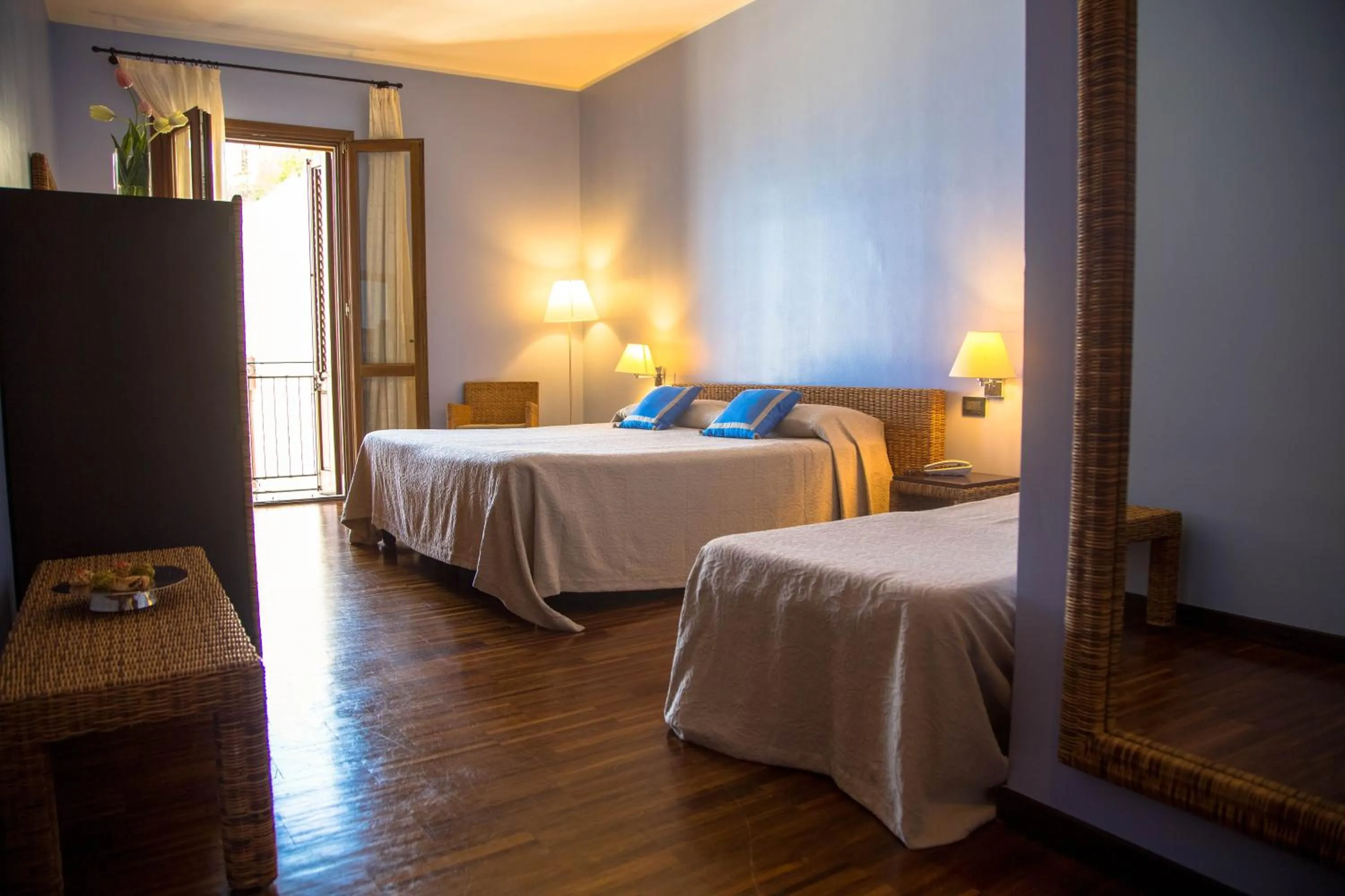 Bed in Hotel Cetarium