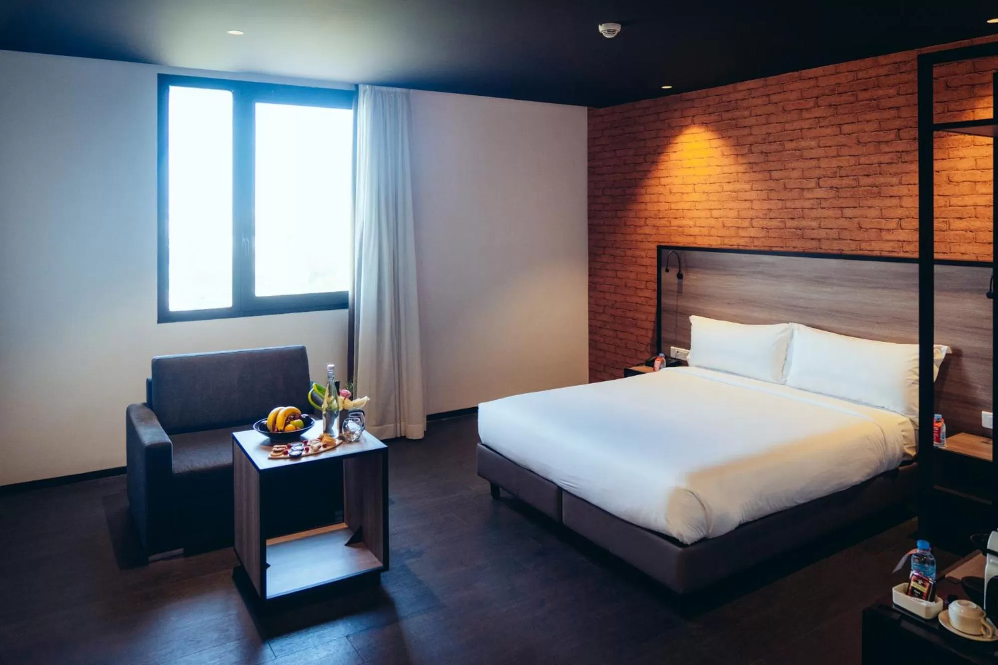 Bed in ONOMO Hotel Casablanca Sidi Maarouf