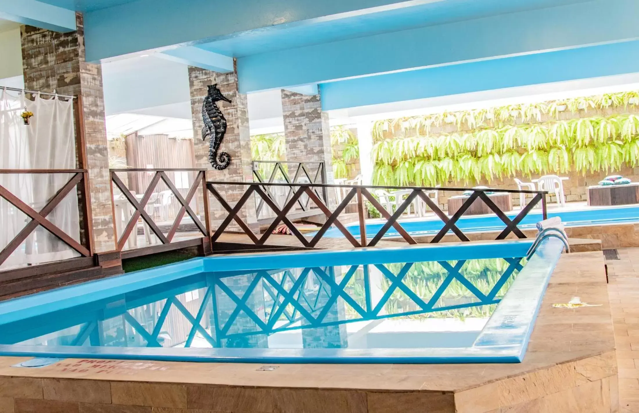 Pool view in Hotel Rieger Pool view in Hotel Rieger