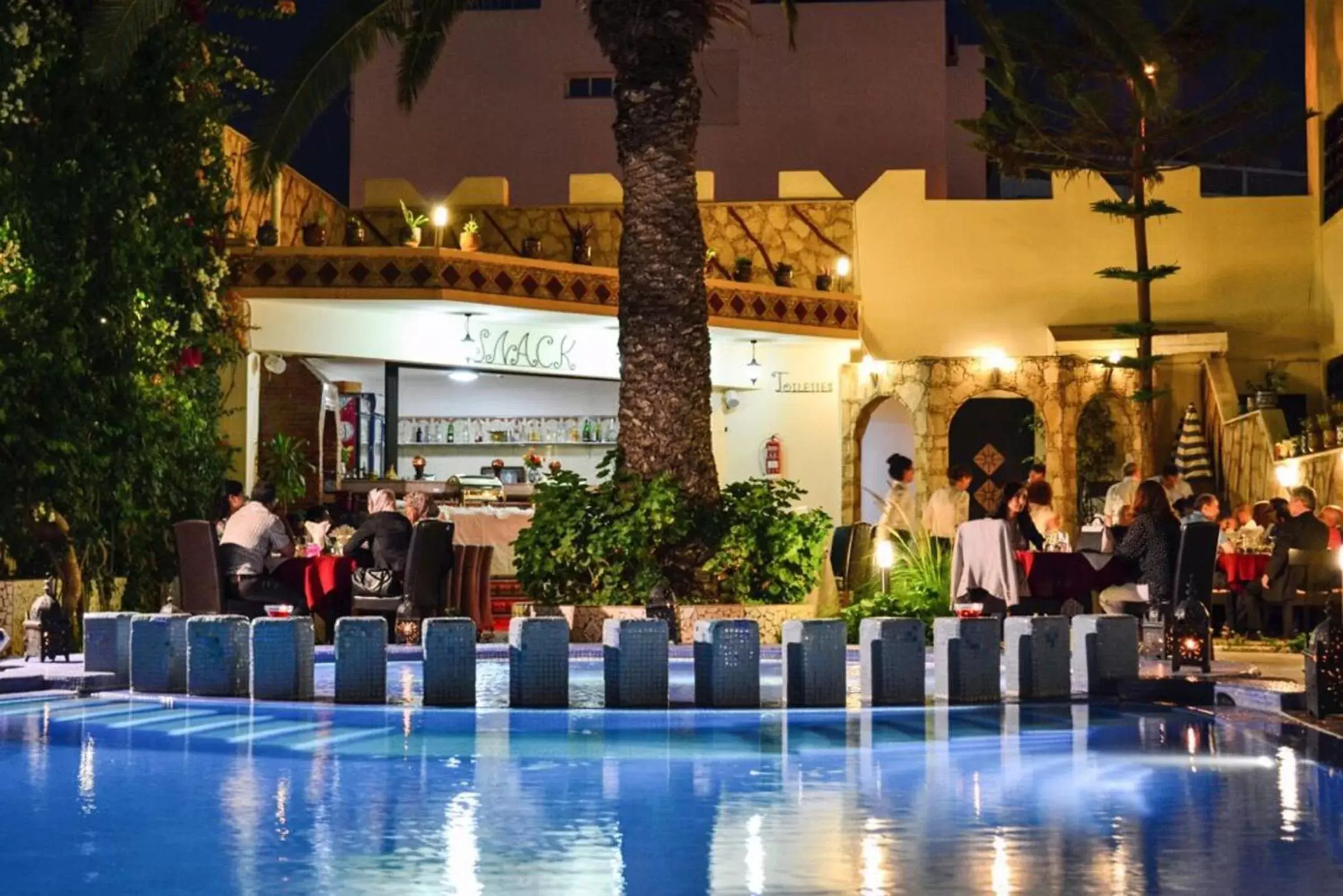 Balcony/Terrace, Swimming Pool in Atlantic Hotel Agadir